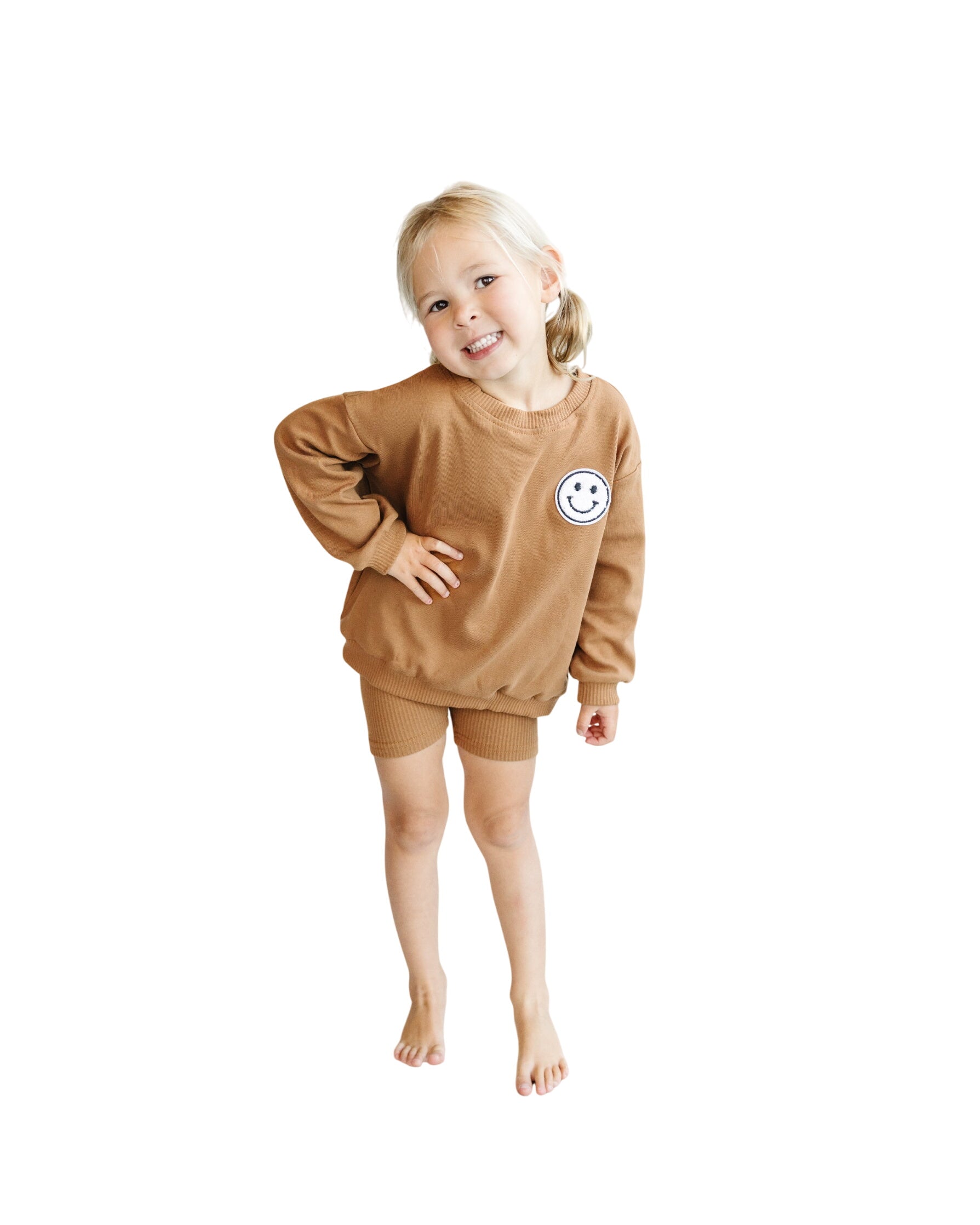 Biker Shorts Set | Rust