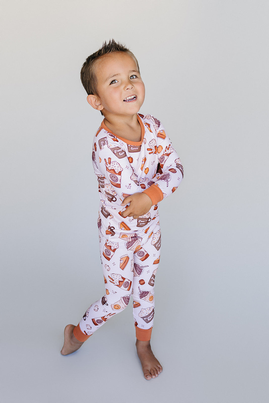 Bamboo Two Piece Set | Pumpkin Spice