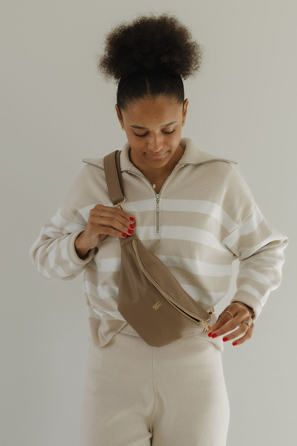 Ff Belt Bag | Taupe