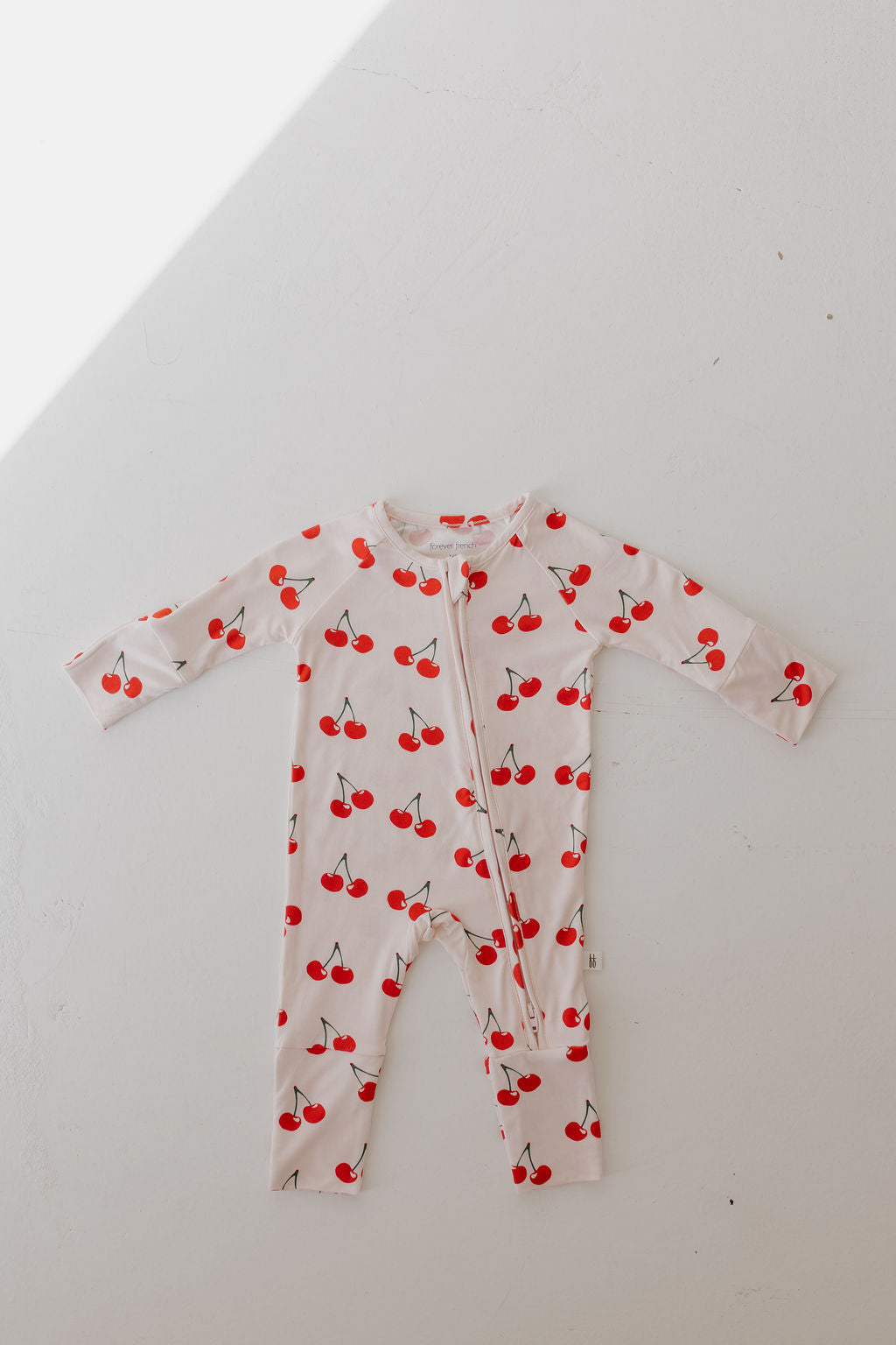Bamboo Zip Pajamas | Cherry Orchard