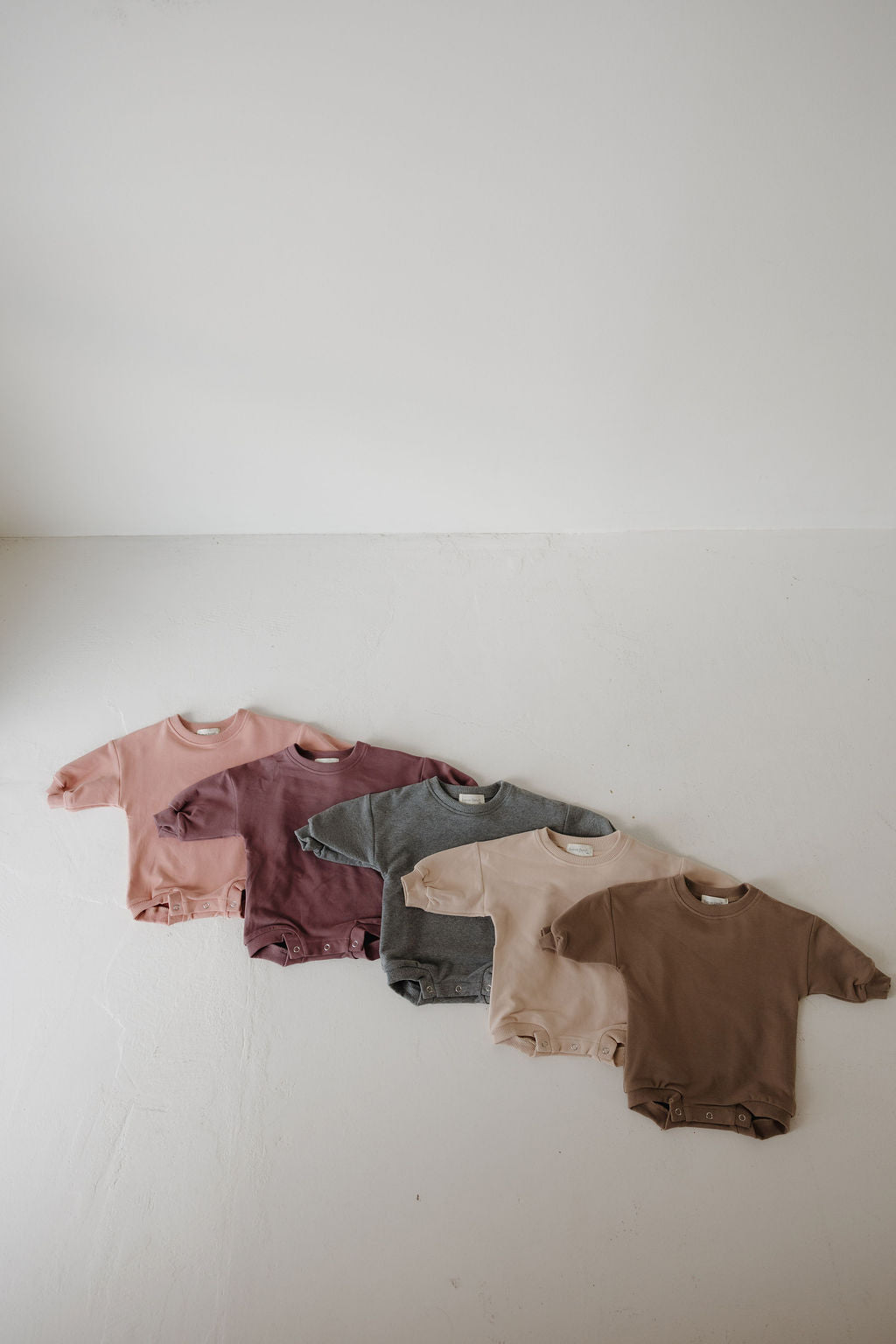 Sweatshirt Romper | Charcoal