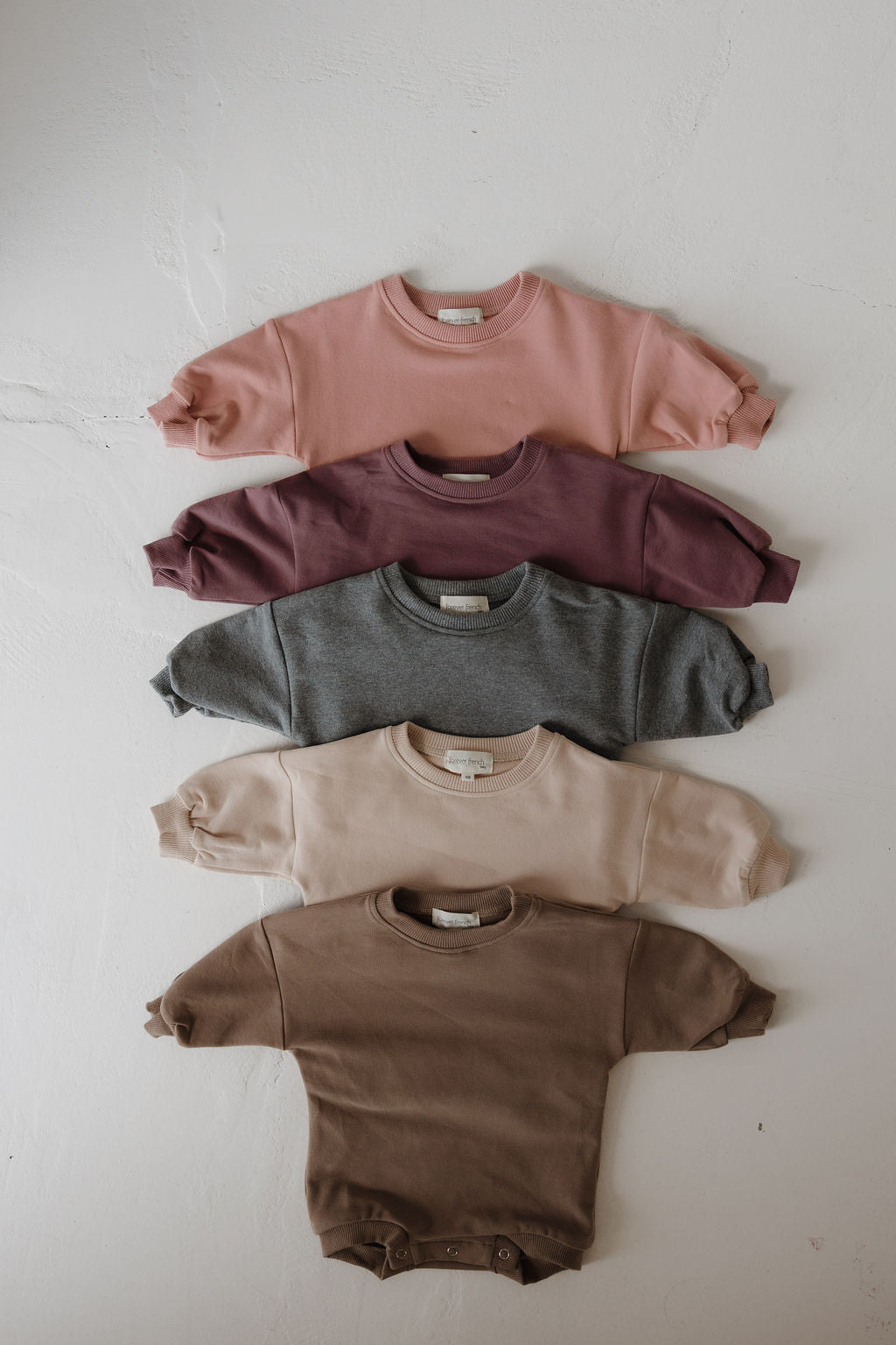 Sweatshirt Romper | Cashew