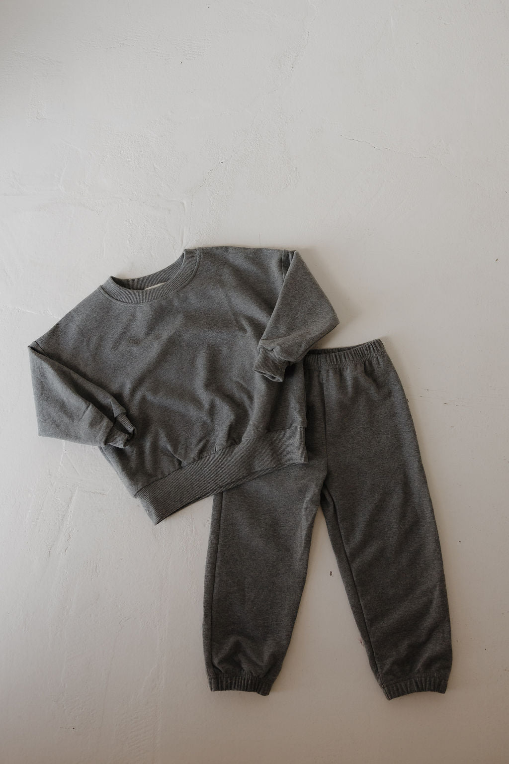 Child Sweat Set | Charcoal