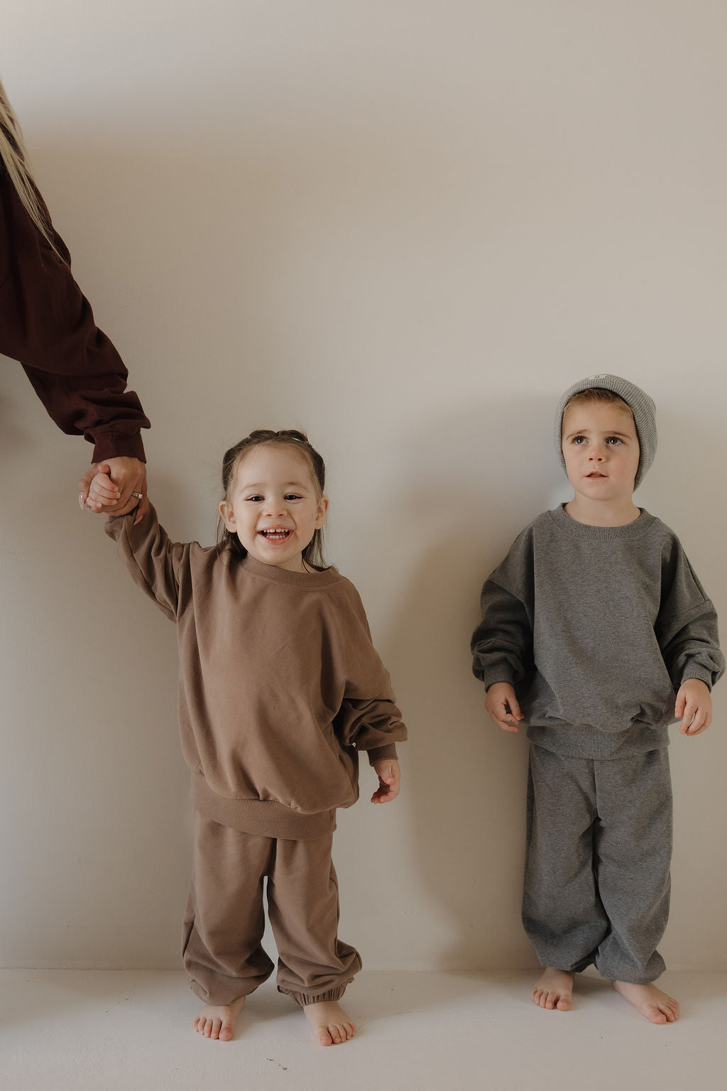 Child Sweat Set | Charcoal