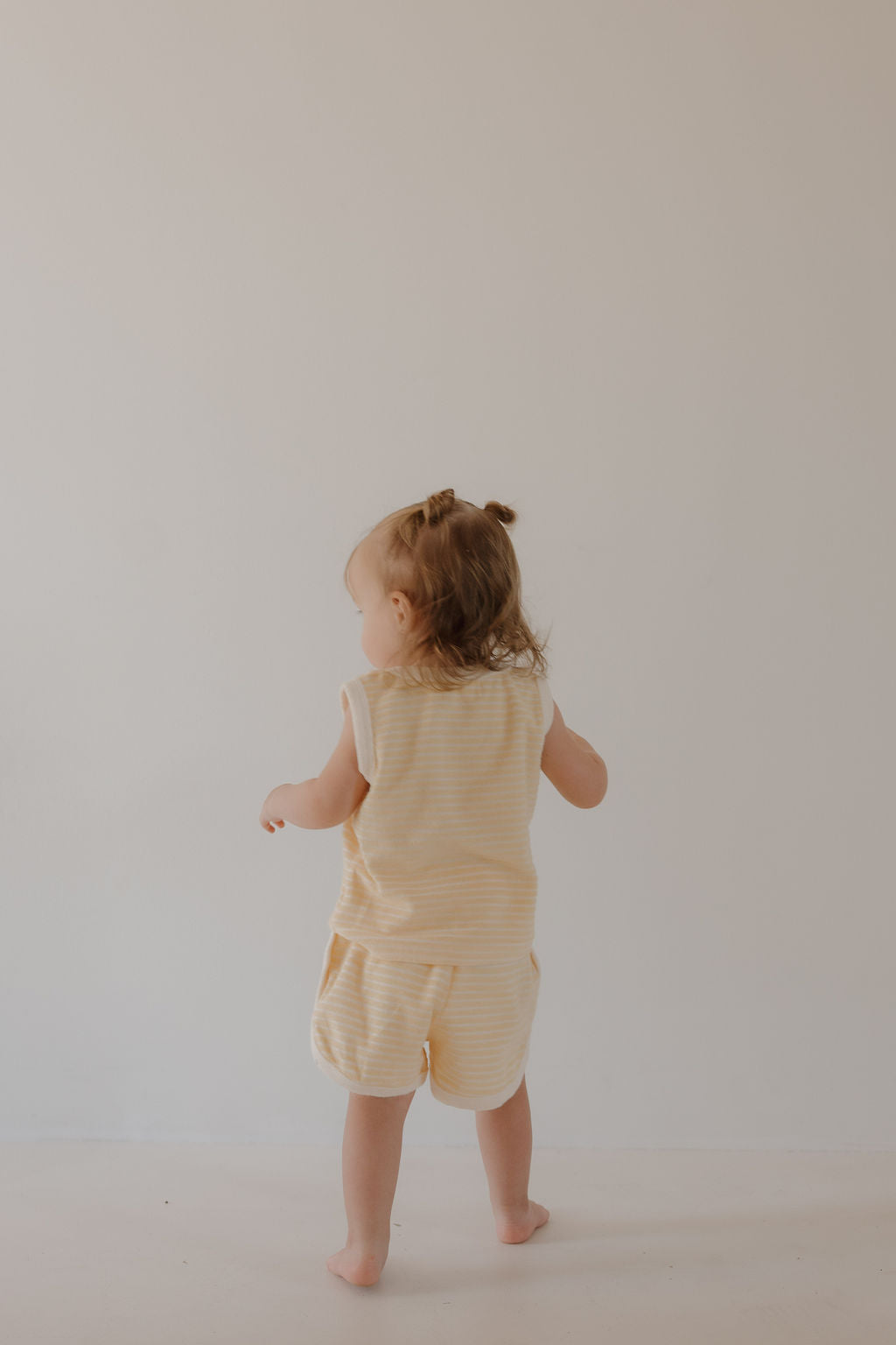 Terry Tank Short Set | Creamsicle