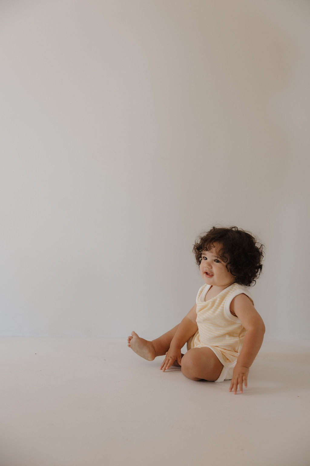 Terry Tank Short Set | Creamsicle