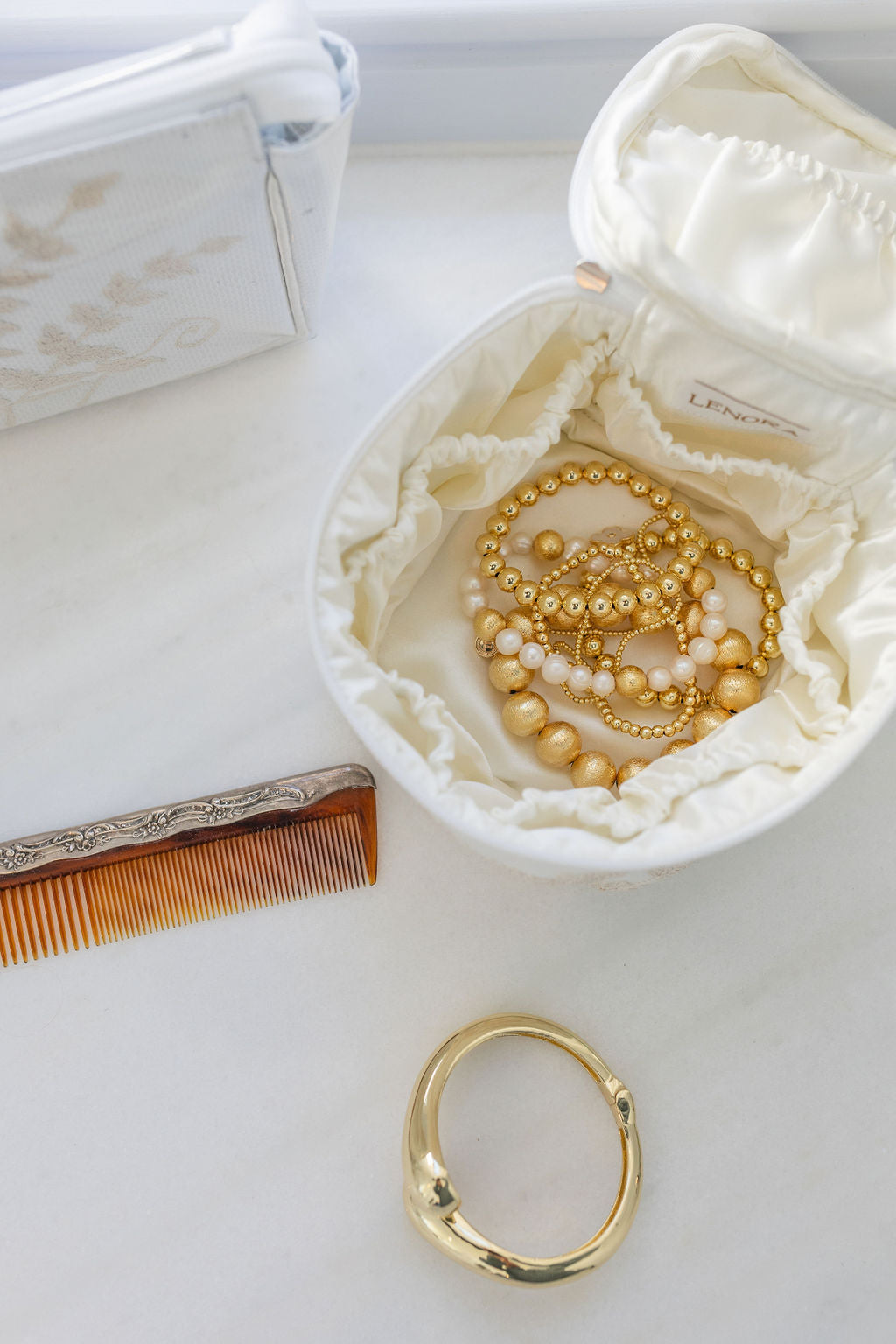 Fern Small Makeup Bag