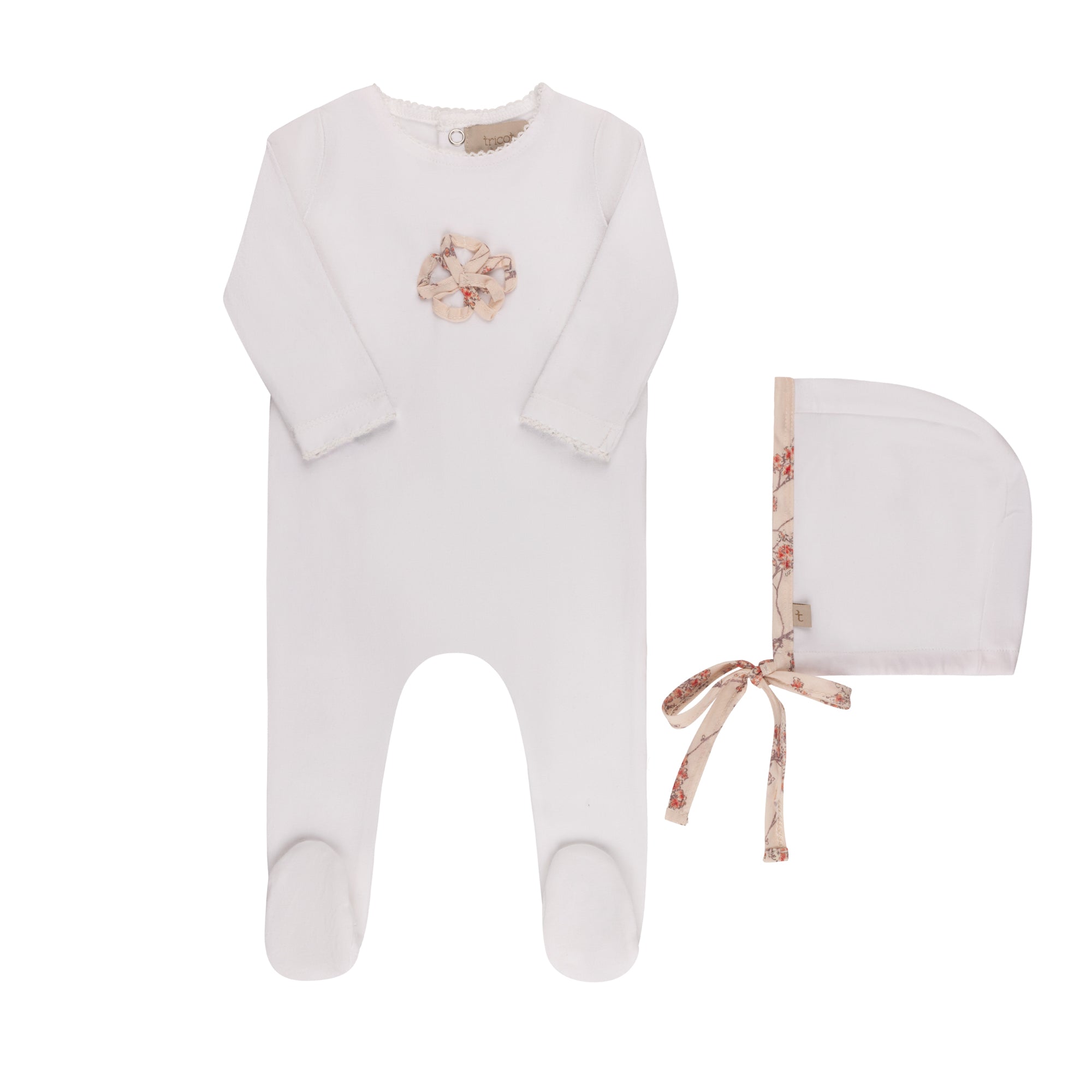 Floral Flower Layette Set