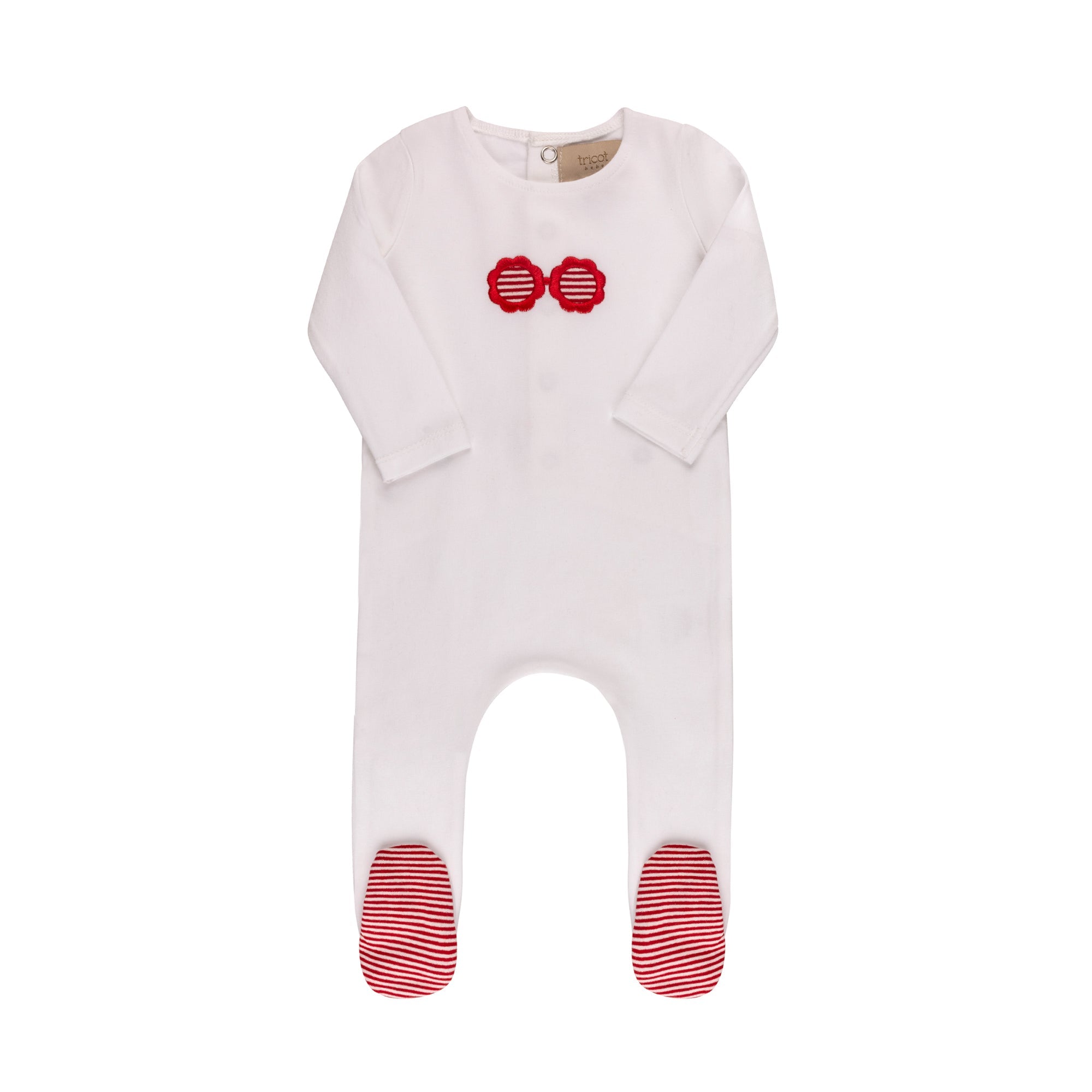 Sunglasses/ Anchor Striped Layette Set