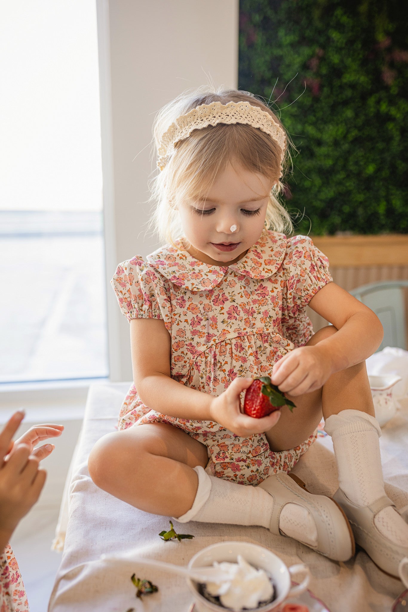 Rosewood Garden Romper