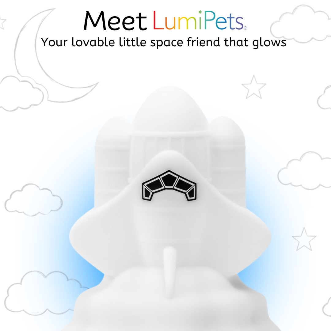 Lumipets® Rowdy The Rocket- Children's Touch Night Light Junior