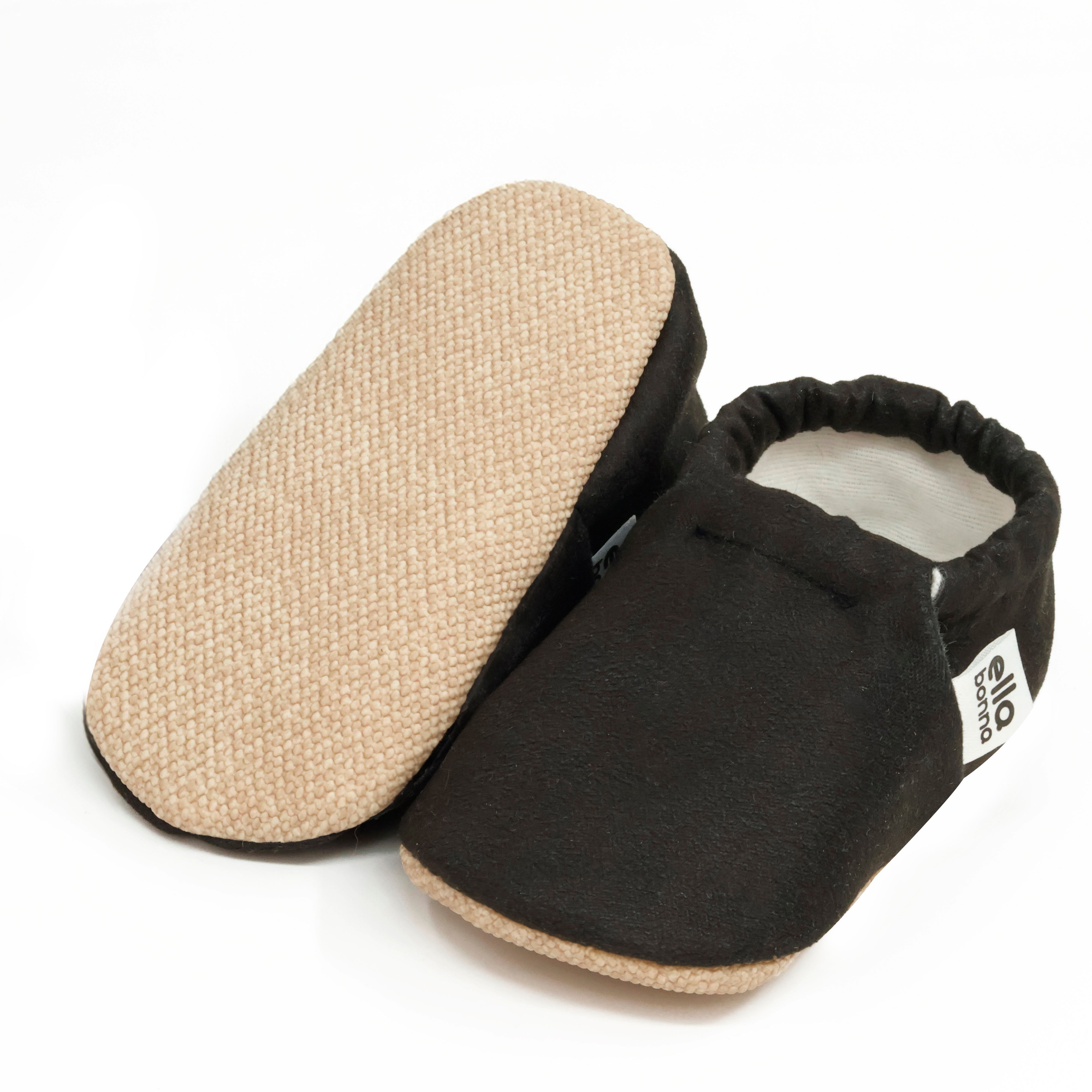 Moccasins, Slippers, Black