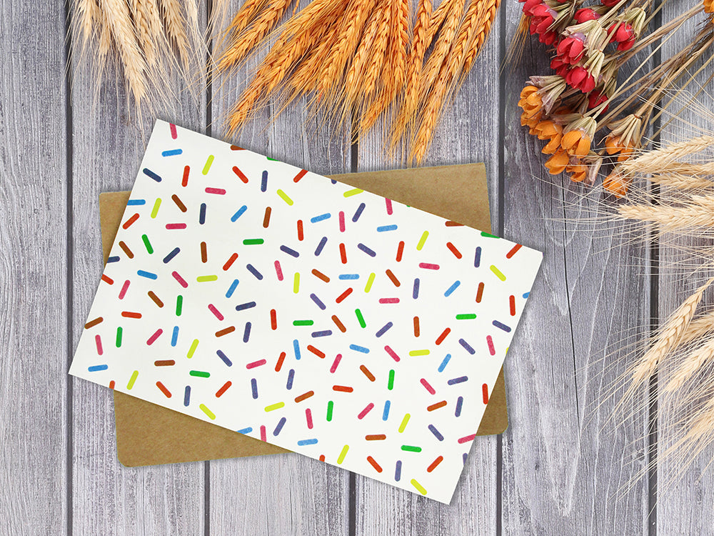 Rainbow Confetti - 36 Pack Assorted Greeting Cards For All Occasions - 6 Designs