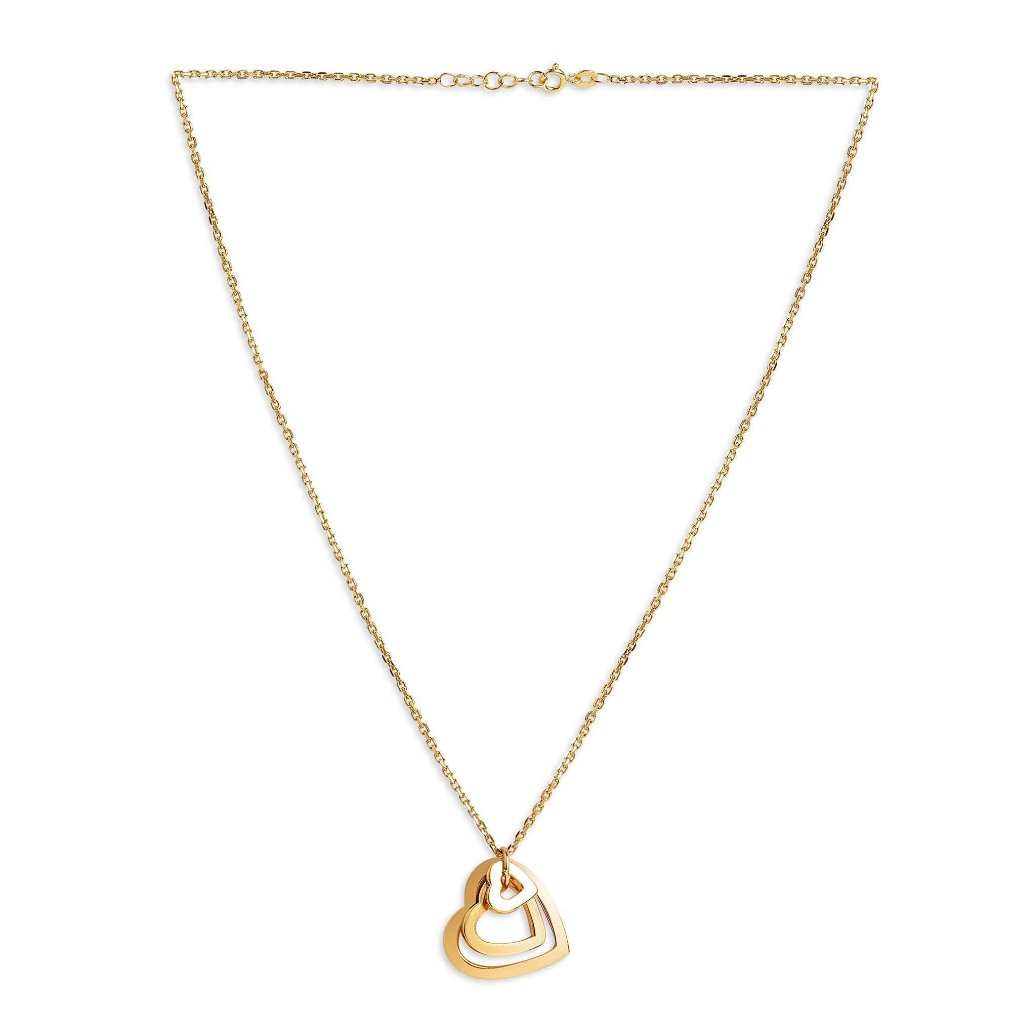 Mysha Love In Bloom Triple Heart Ring Pendant