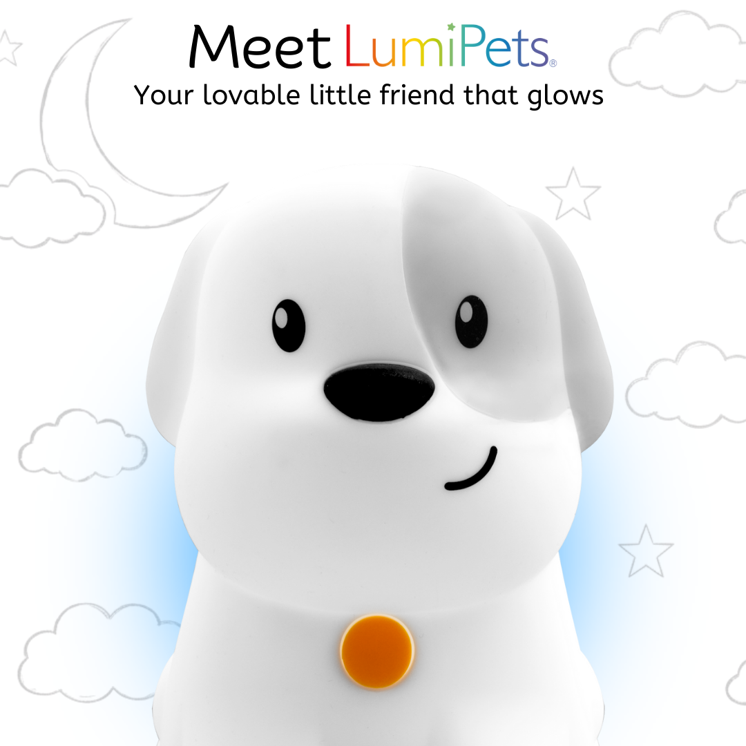 Lumipets® Pepper The Puppy- Children's Touch Night Light