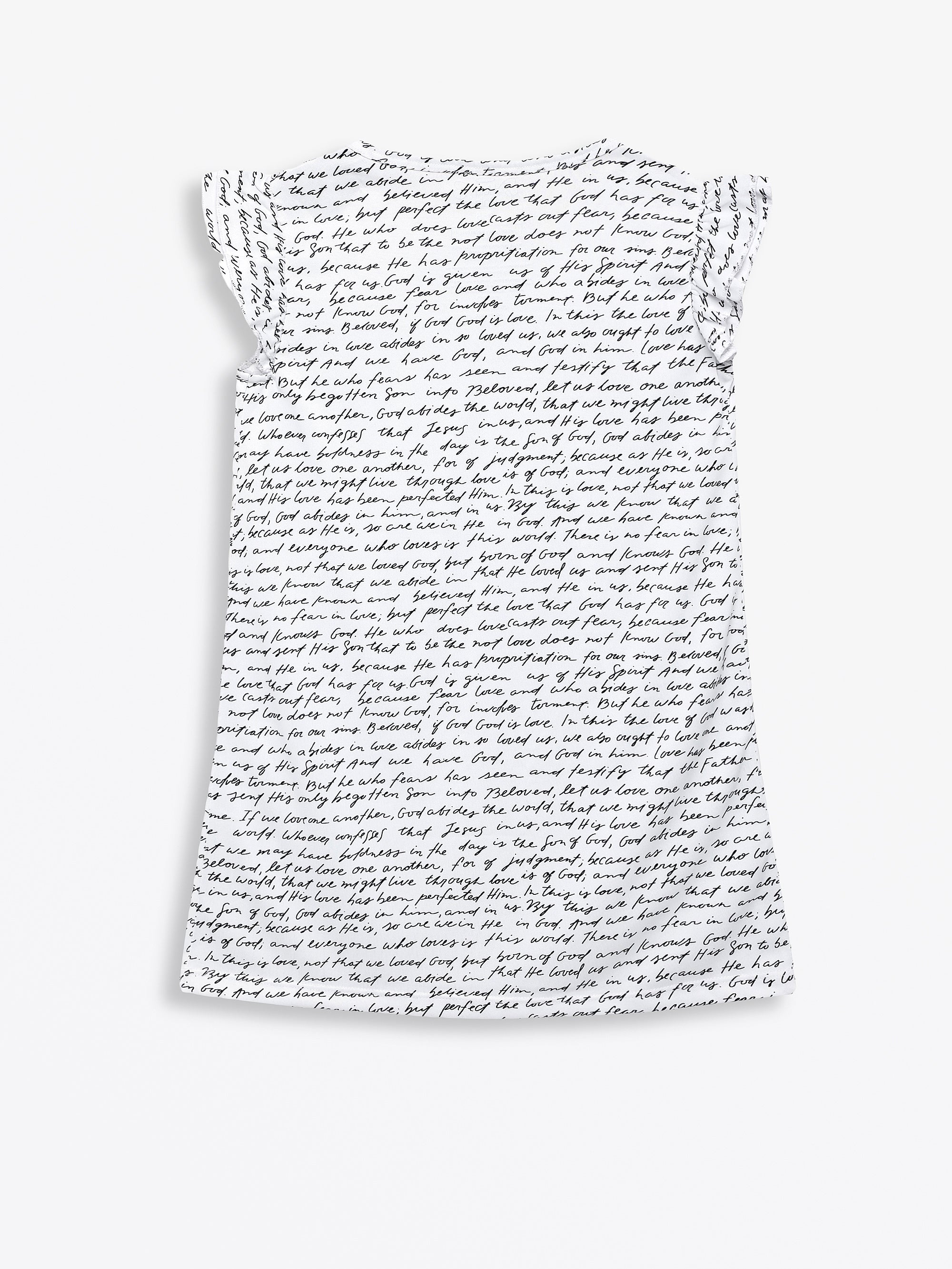 Love One Another Pj Girls Nightgown Polyester