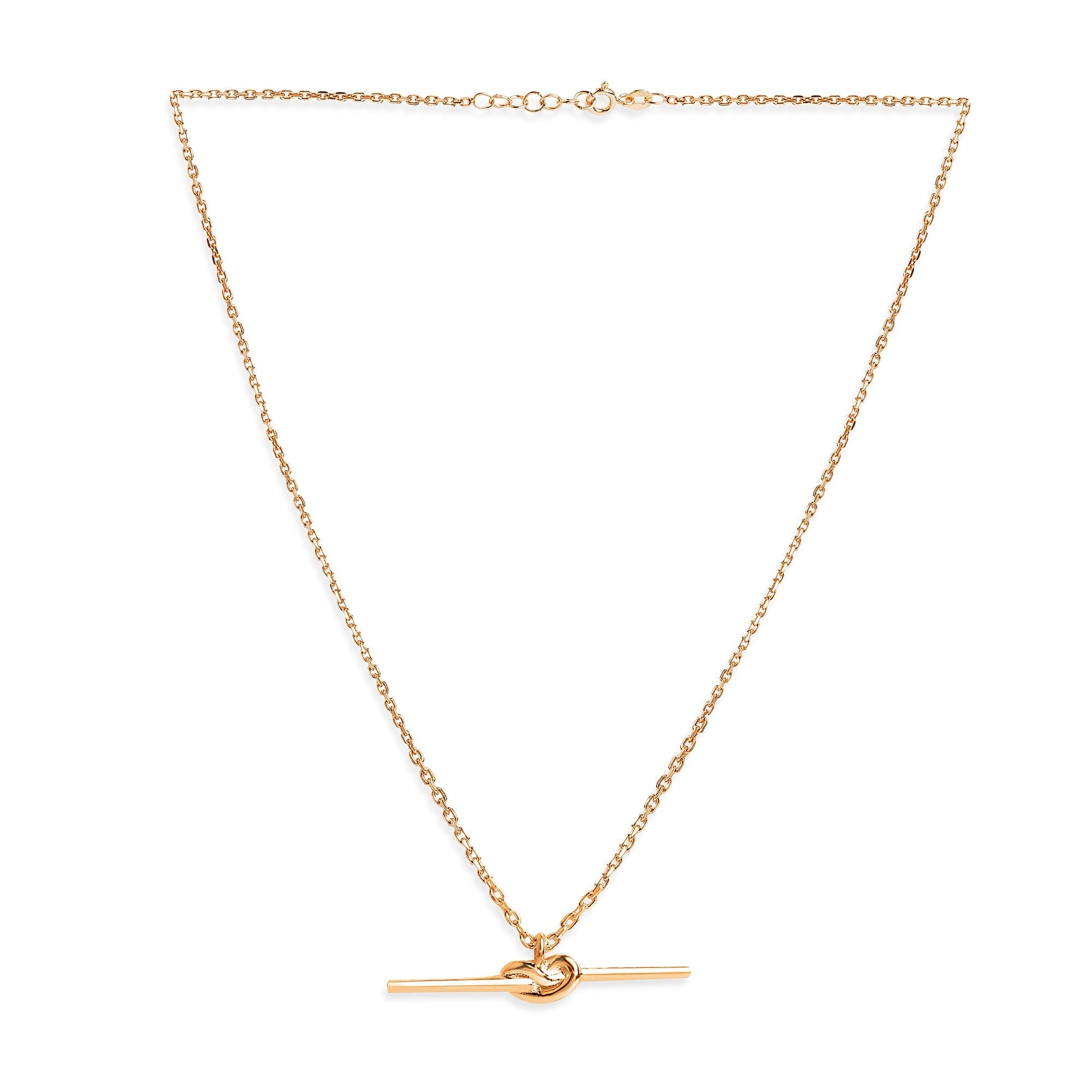 Mysha Knot Bar Pendant
