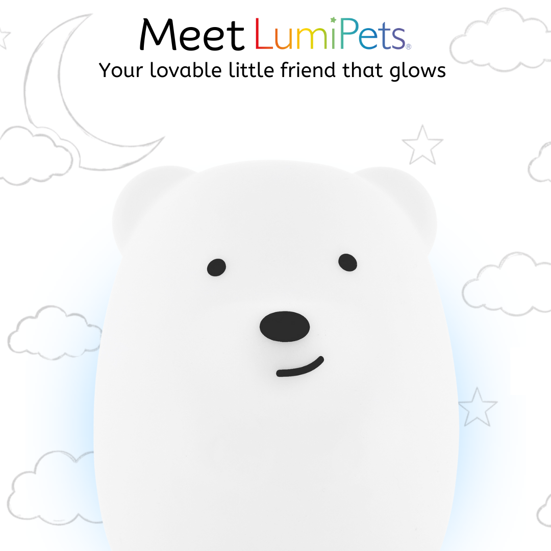 Lumipets® Benny The Bear- Children's Touch Night Light
