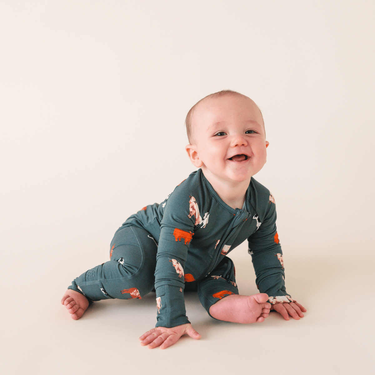 Bamboo 2-way Convertible Zip Romper