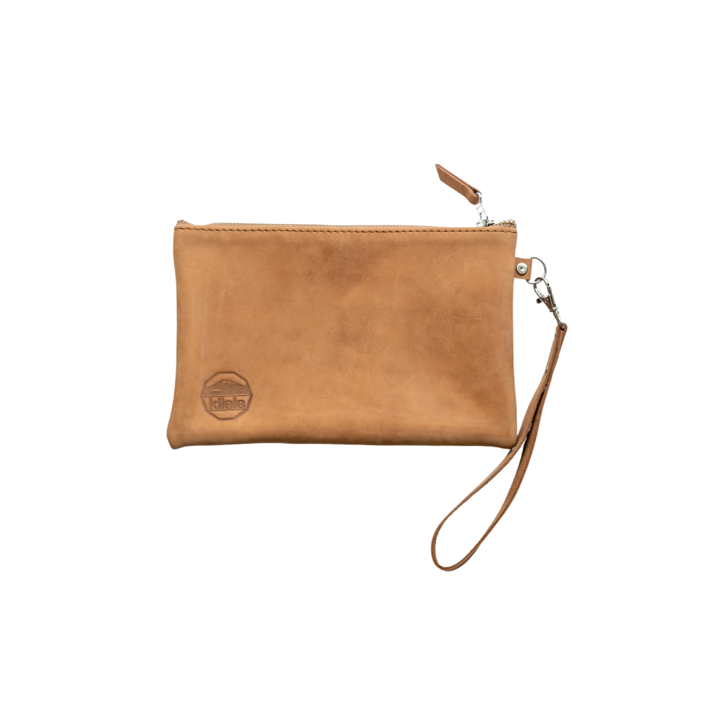 The Leather Clutch