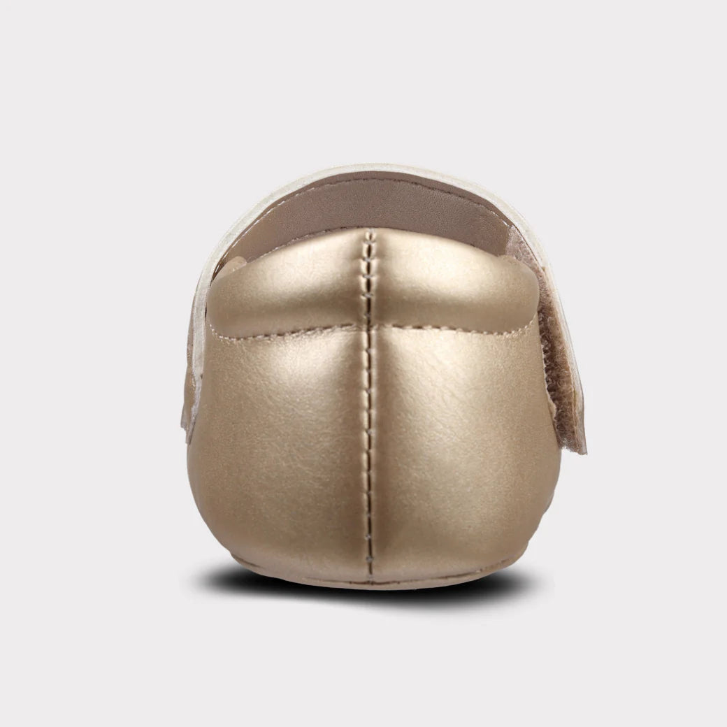 Amina Girls Hook & Loop Crib Shoe