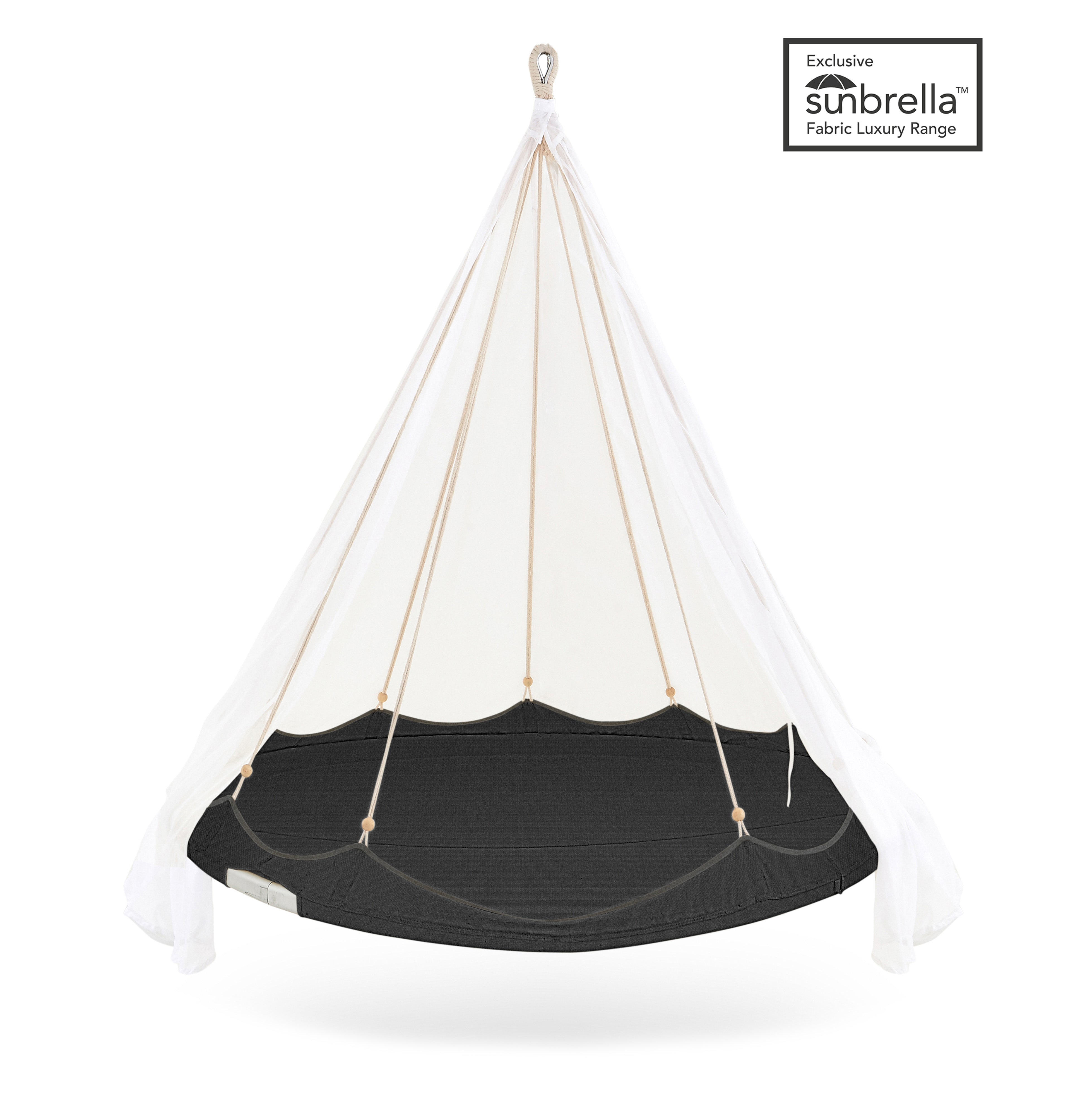 Outdoor Sunbrella® Daybed (medium) - Graphite <br/>free Hanging Kit Included