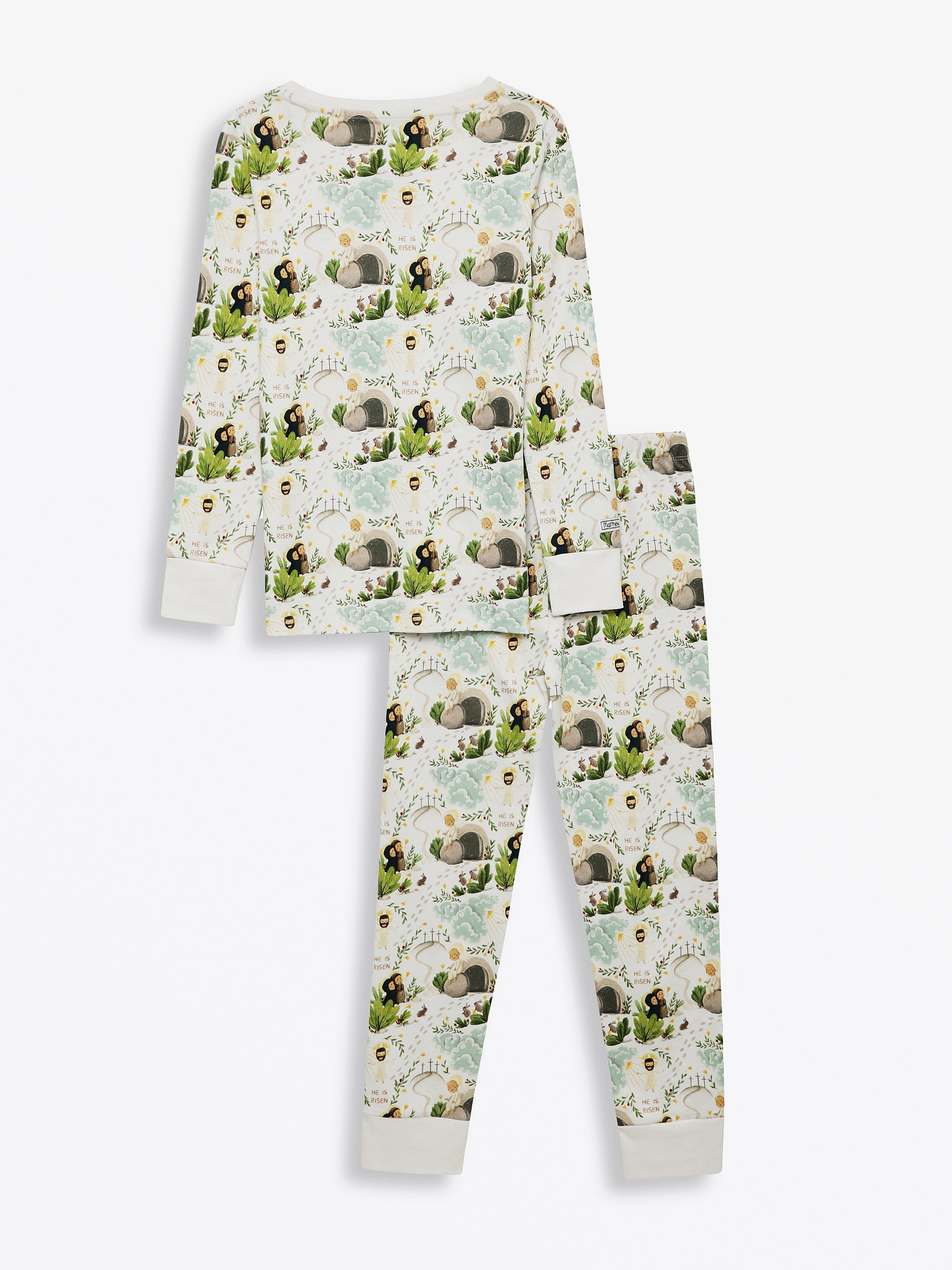 He Is Risen Pj Long Sleeve Set Cotton