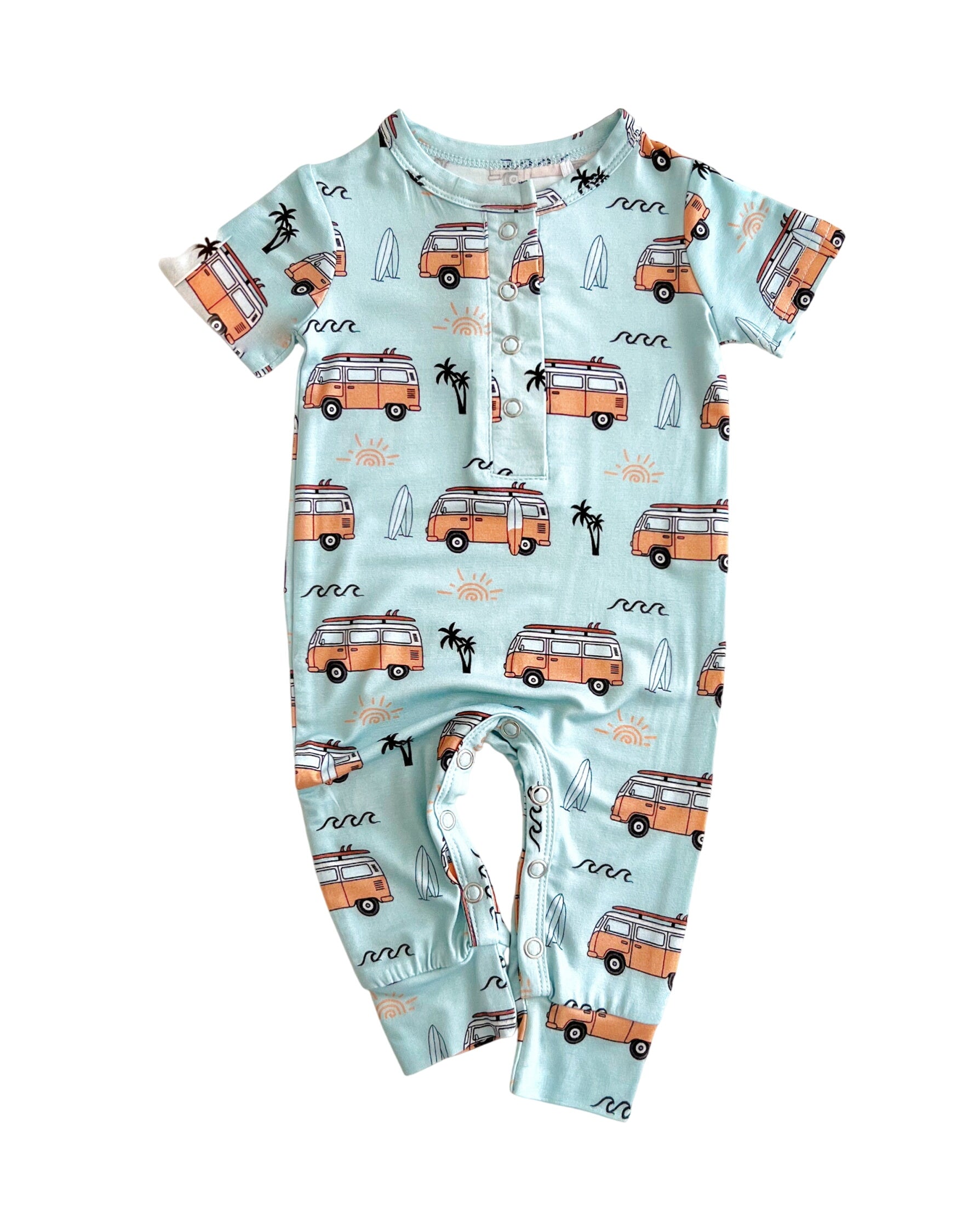 Bamboo Jumpsuit | Retro Beach