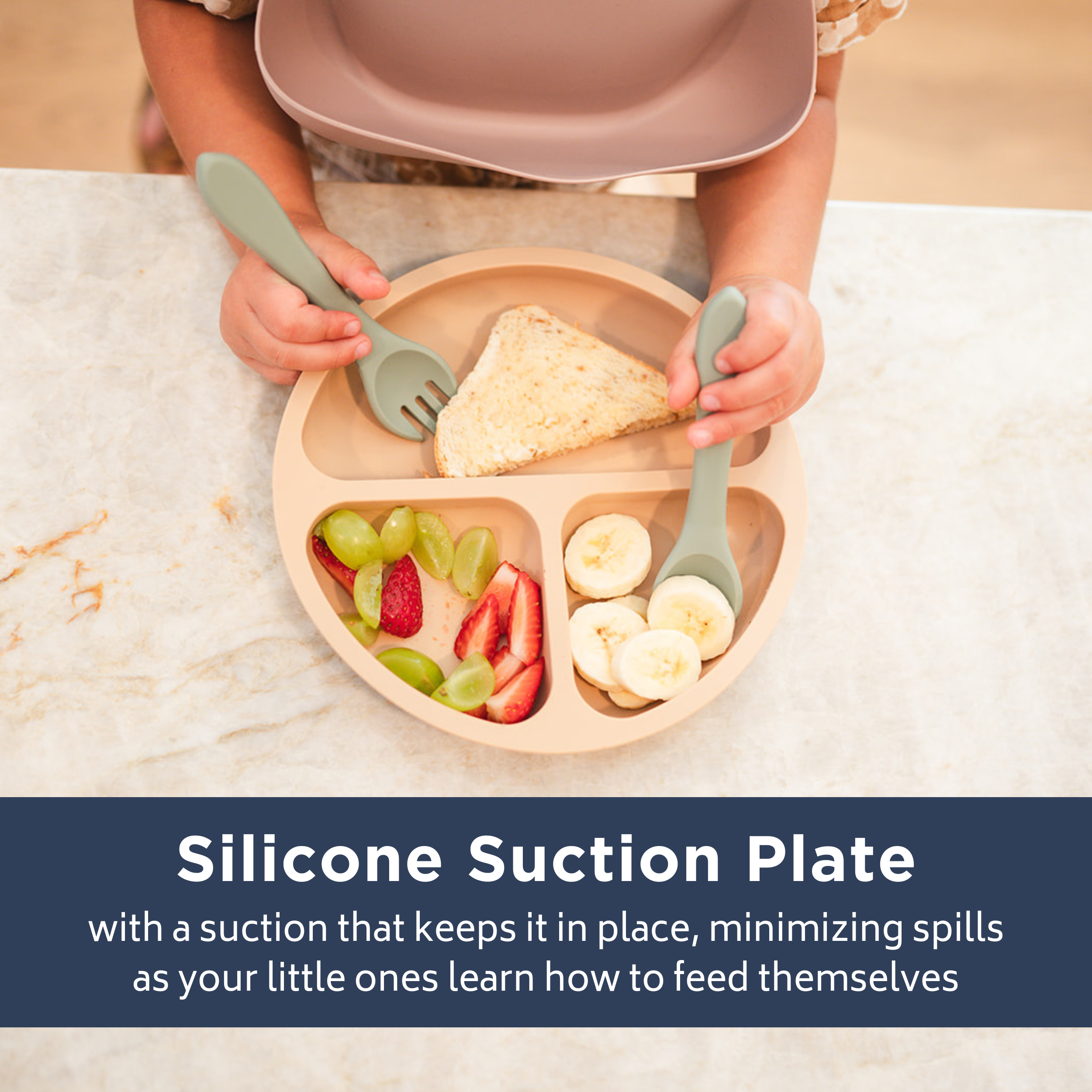 Clay Silicone Suction Plate