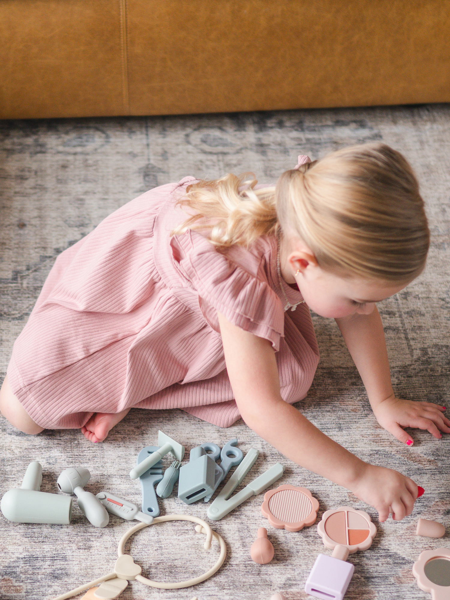Organic Cotton Ruffle Dress