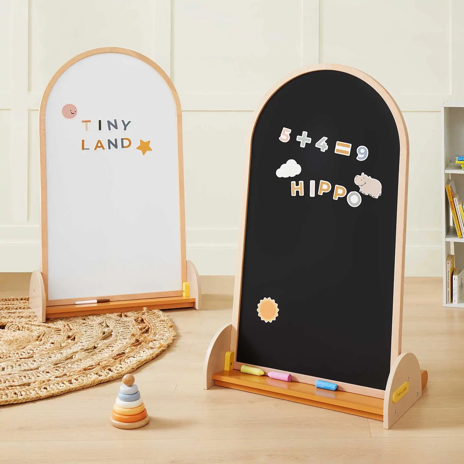 Tiny Land® Double-sided Arched Magnet Chalkboard