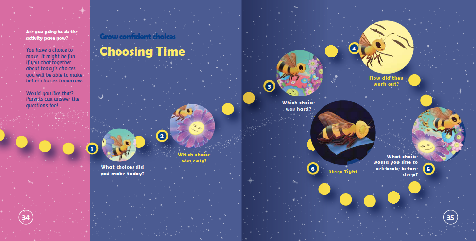 The Bee Who Could Not Choose Her Flower: Supporting Children To Make Clear Choices And Be Happy