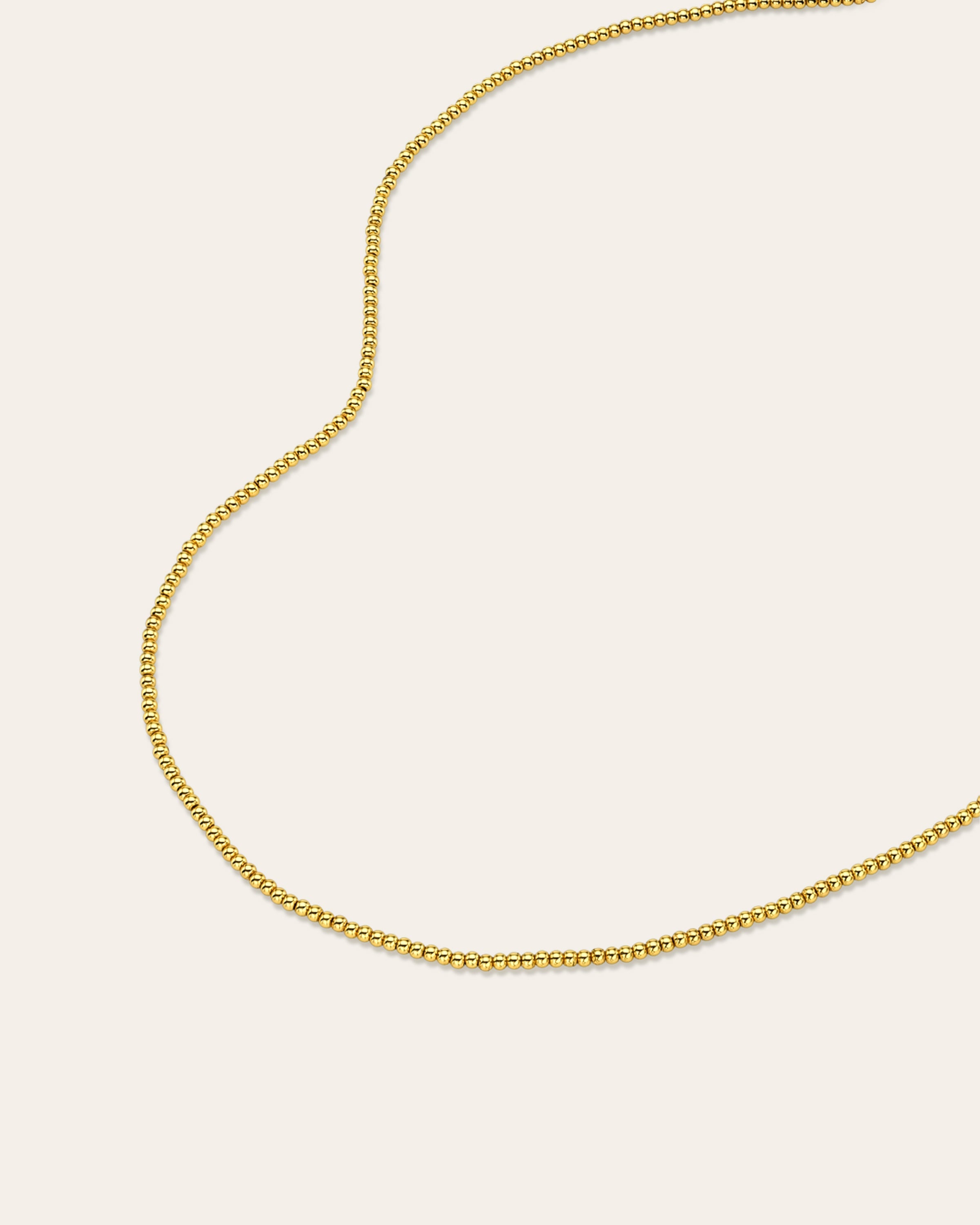 2mm Bead Necklace