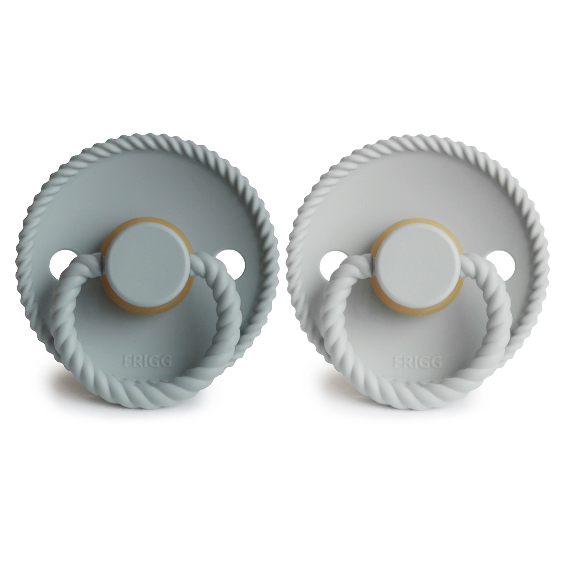 Frigg Rope Natural Rubber Pacifier 2-pack