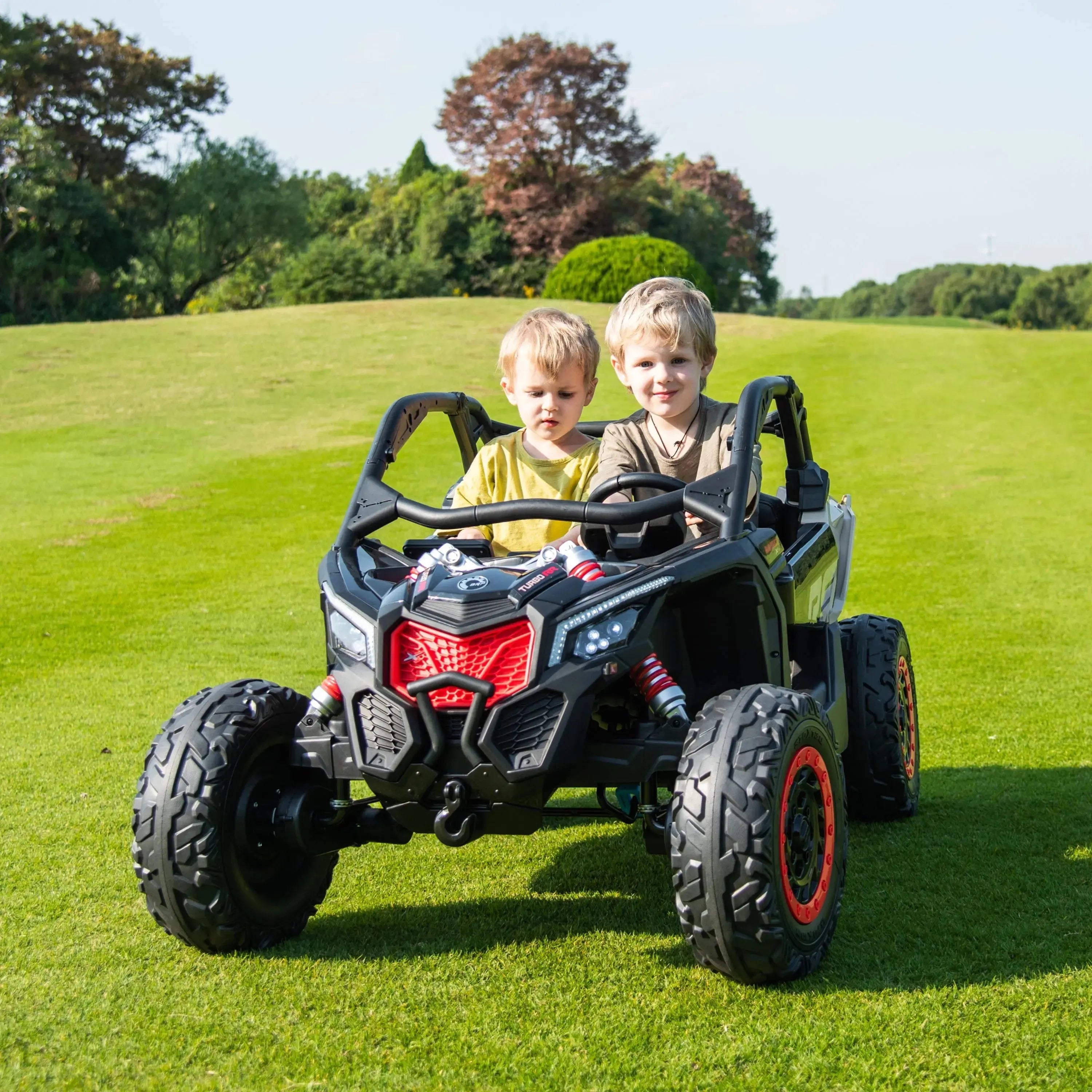 2x24v 4x4 Can Am Maverick 2 Seater Ride On Utv For Kids