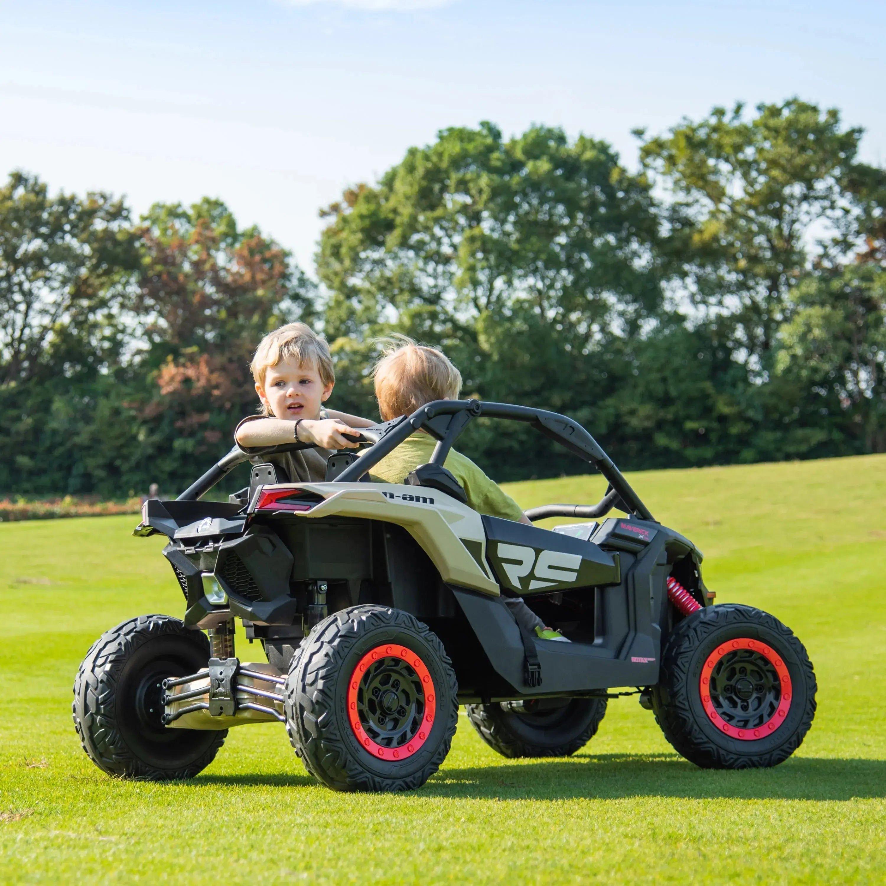 2x24v 4x4 Can-am Maverick 2 Seater Ride On Utv For Kids