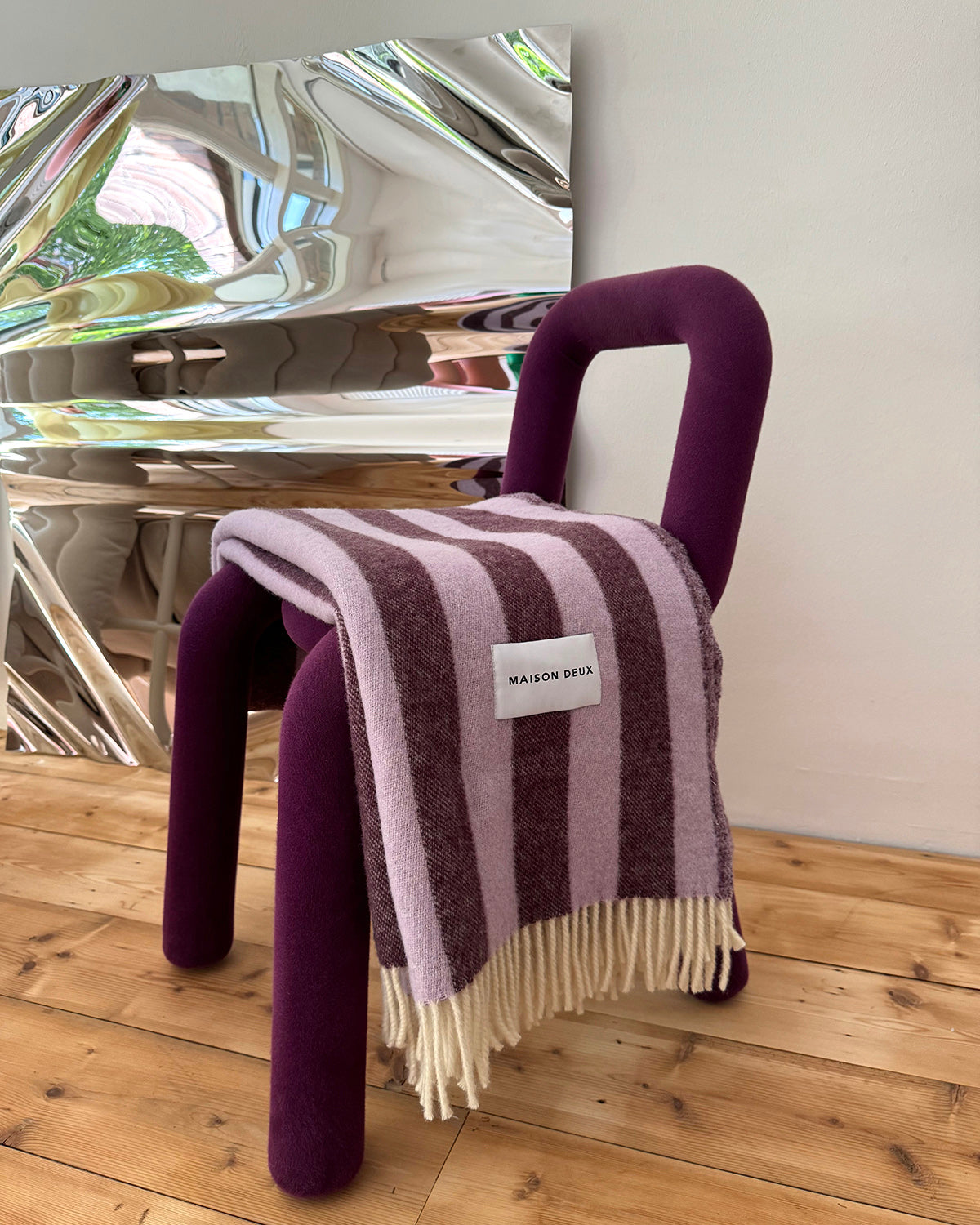 Blanket Candy Wrap Lilac / Aubergine 4.25 X 6.5 Ft