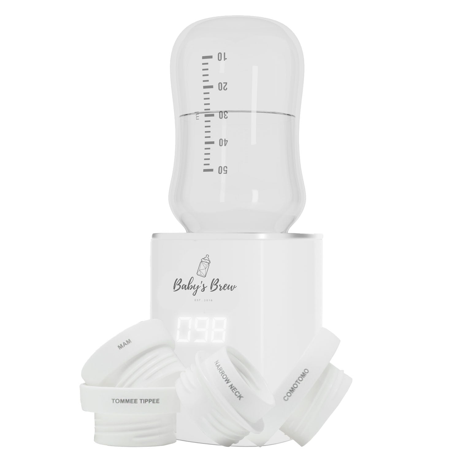 3.0 Portable Bottle Warmer Adapter Set (warmer + Four Adapters)
