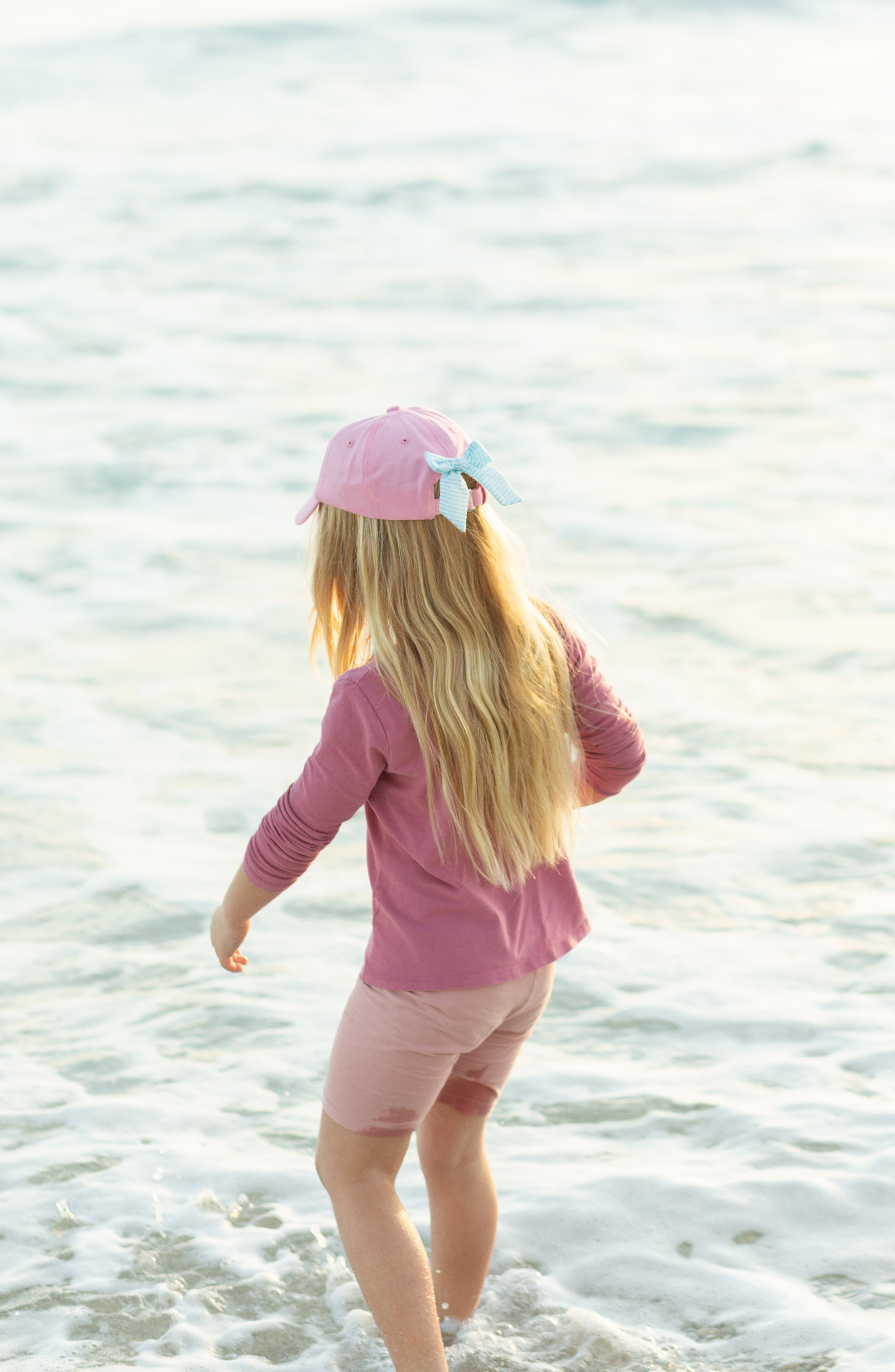 Mermaid Bow Baseball Hat (youth)