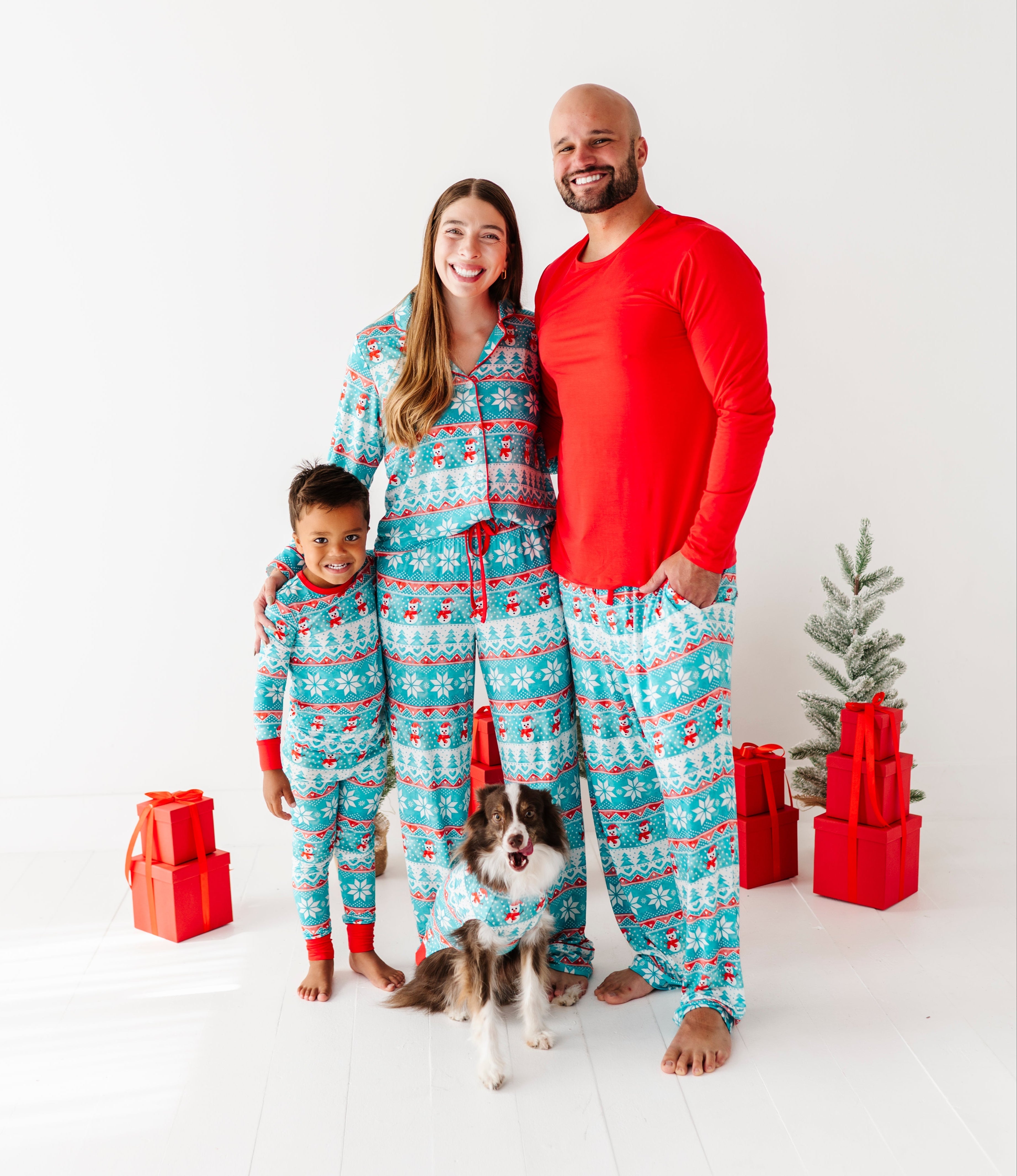 Frosty Fair Isle 2-piece Pajamas