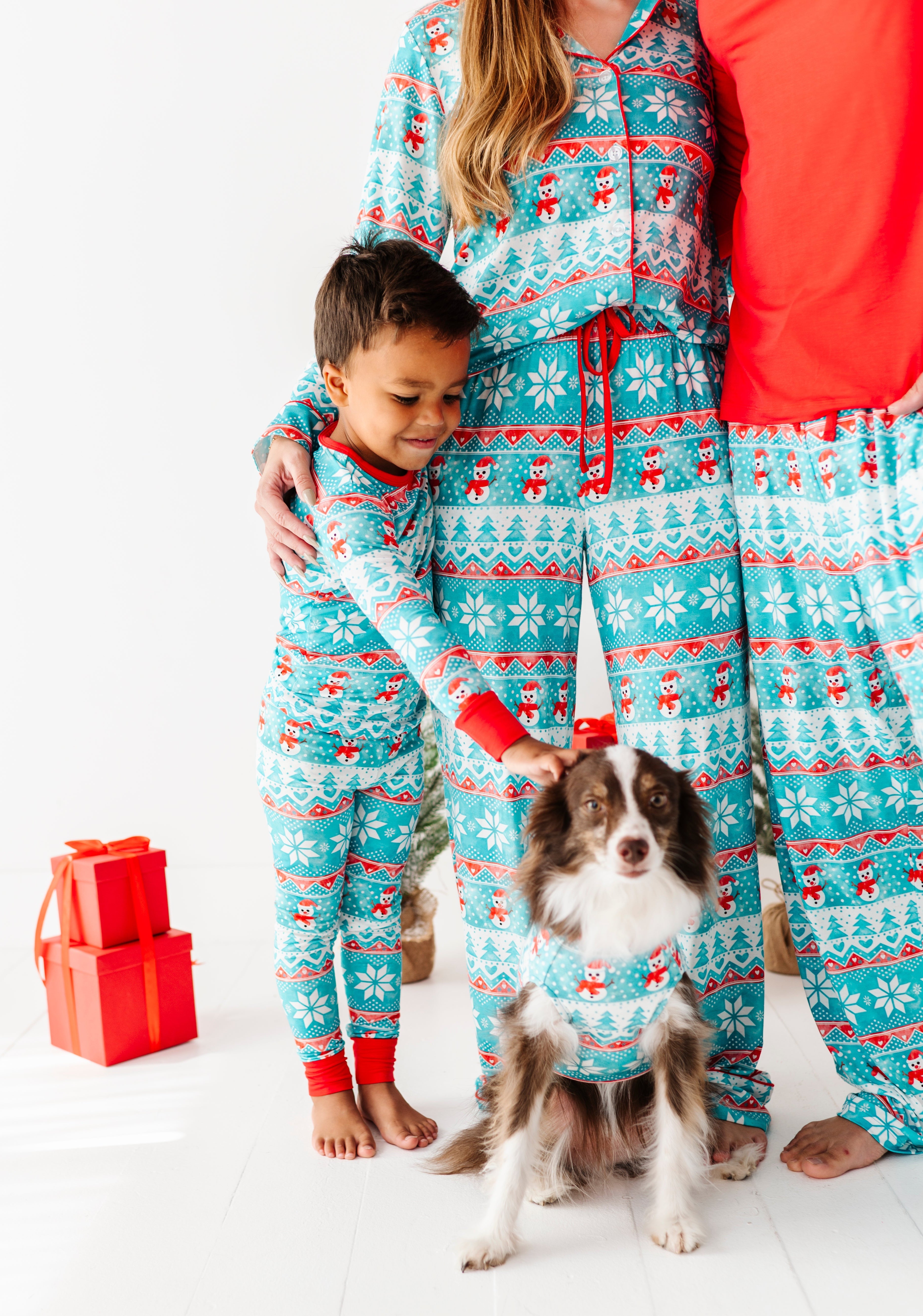 Frosty Fair Isle 2-piece Pajamas