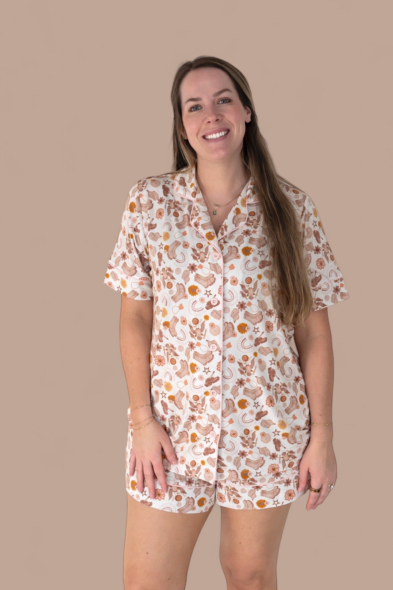 Flowers And Boots Women’s Dream Short Set