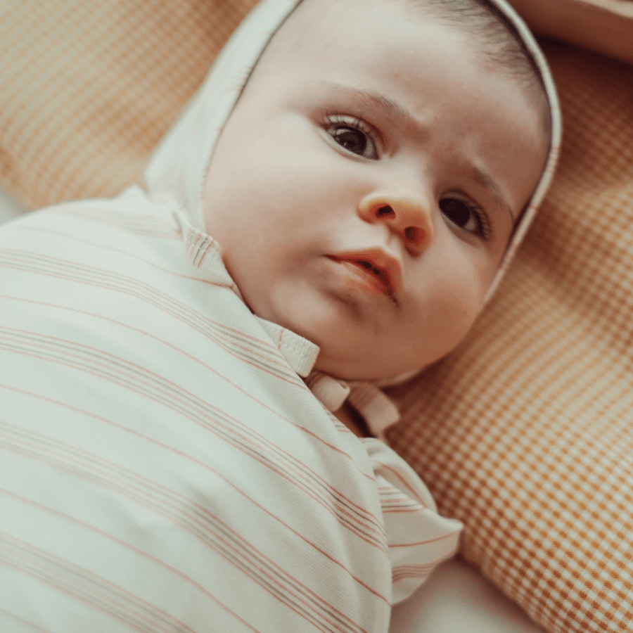 The Printed Bloomer - Mist Stripe