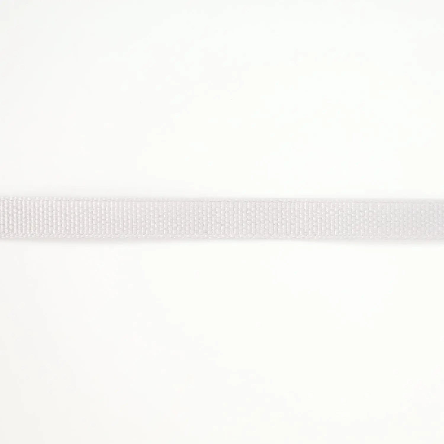 Textured Grosgrain Ribbon | Shell Grey (007)