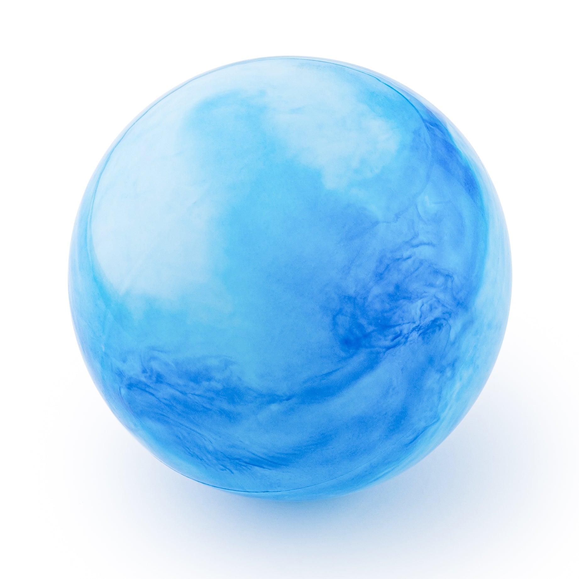 Marbleized Bouncy Balls Set Of 4 Plus Pump