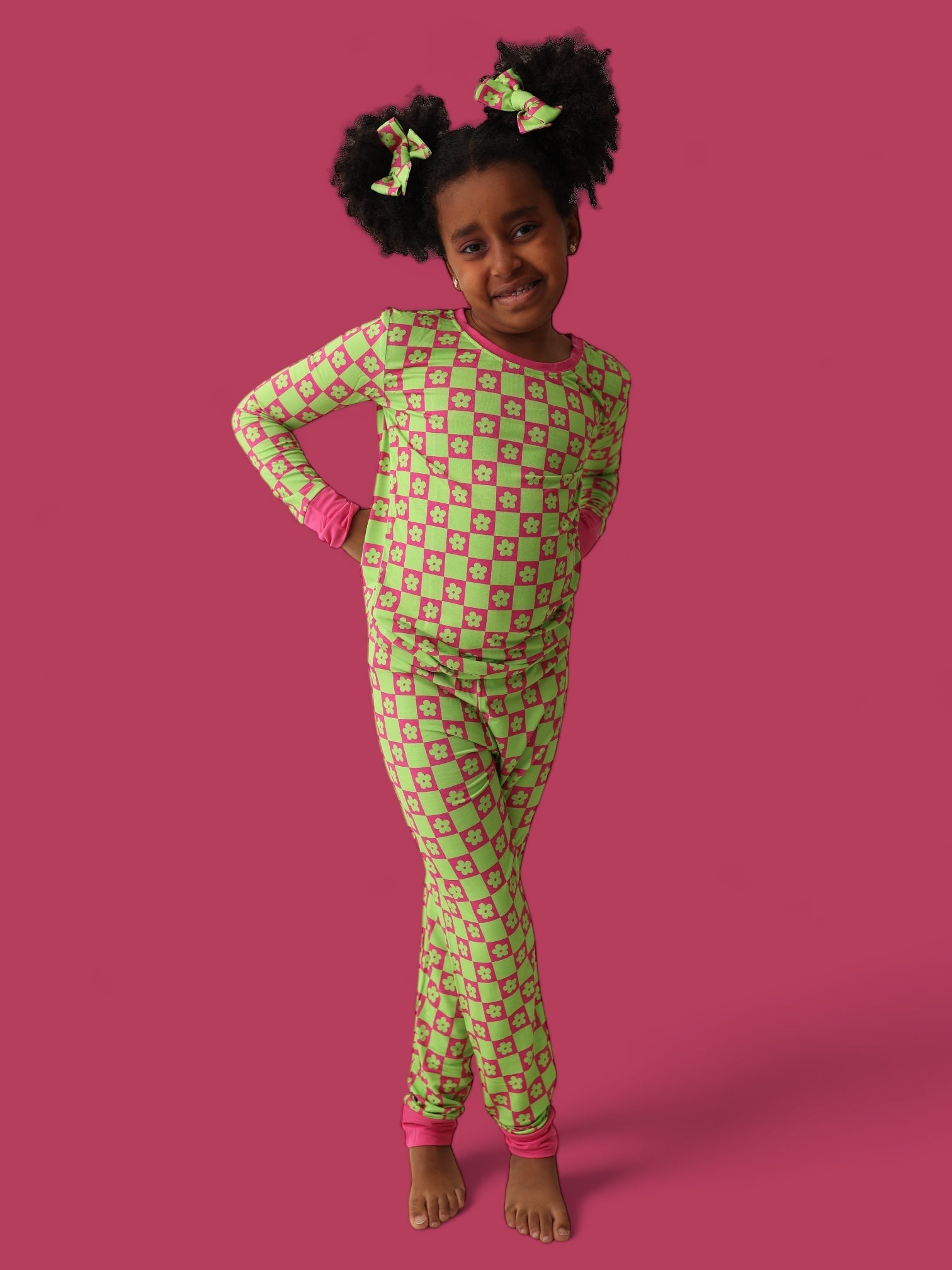 Wild Daisy Checkers Dream Set