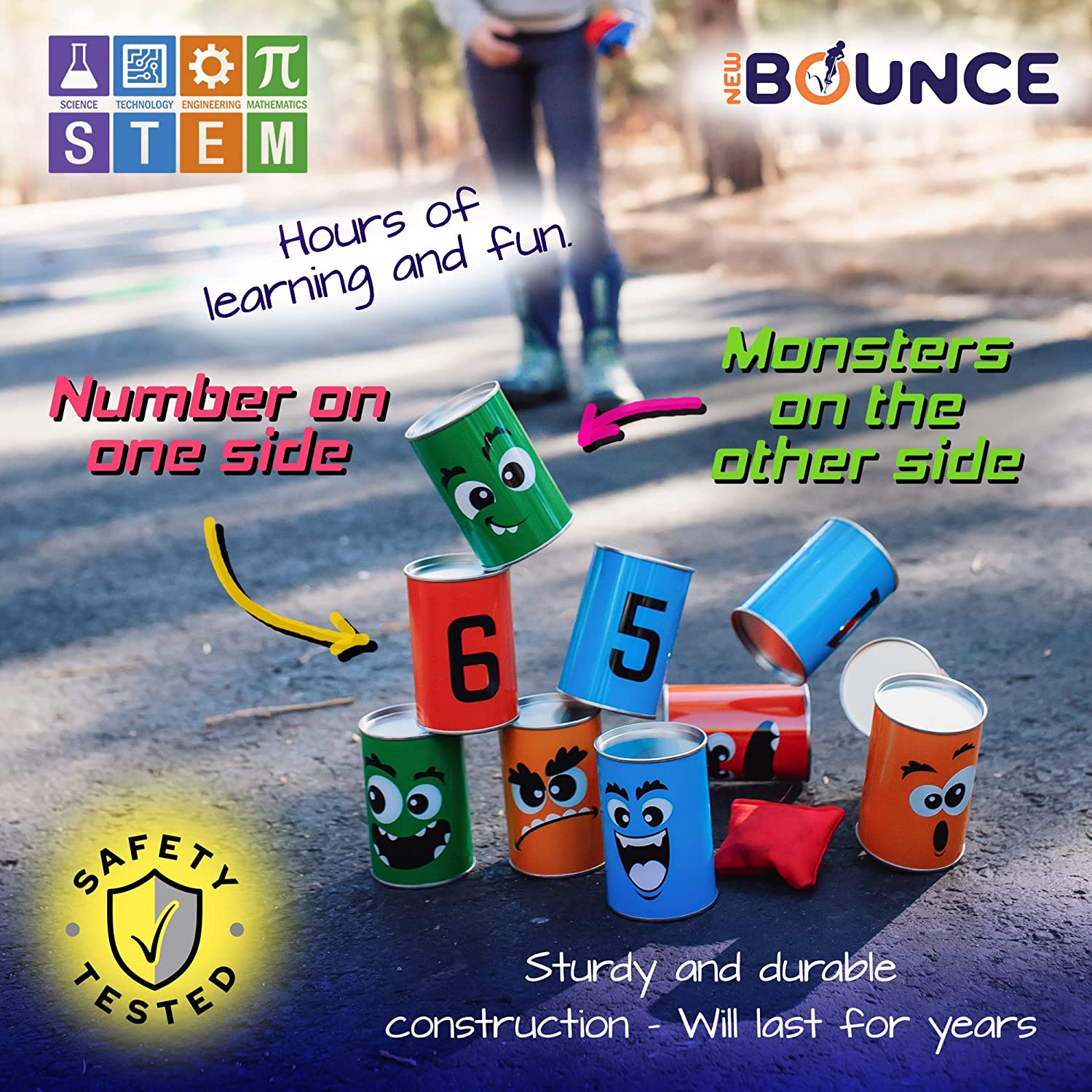 Bean Bag Can Toss Games