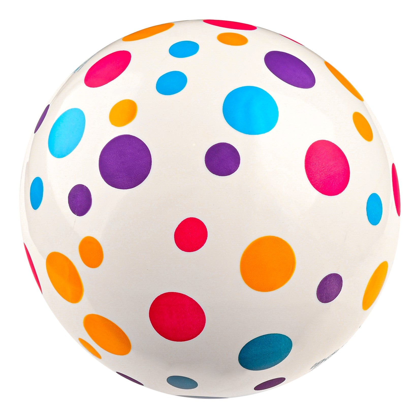8.5" Polka Dotted Balls - Set Of 6