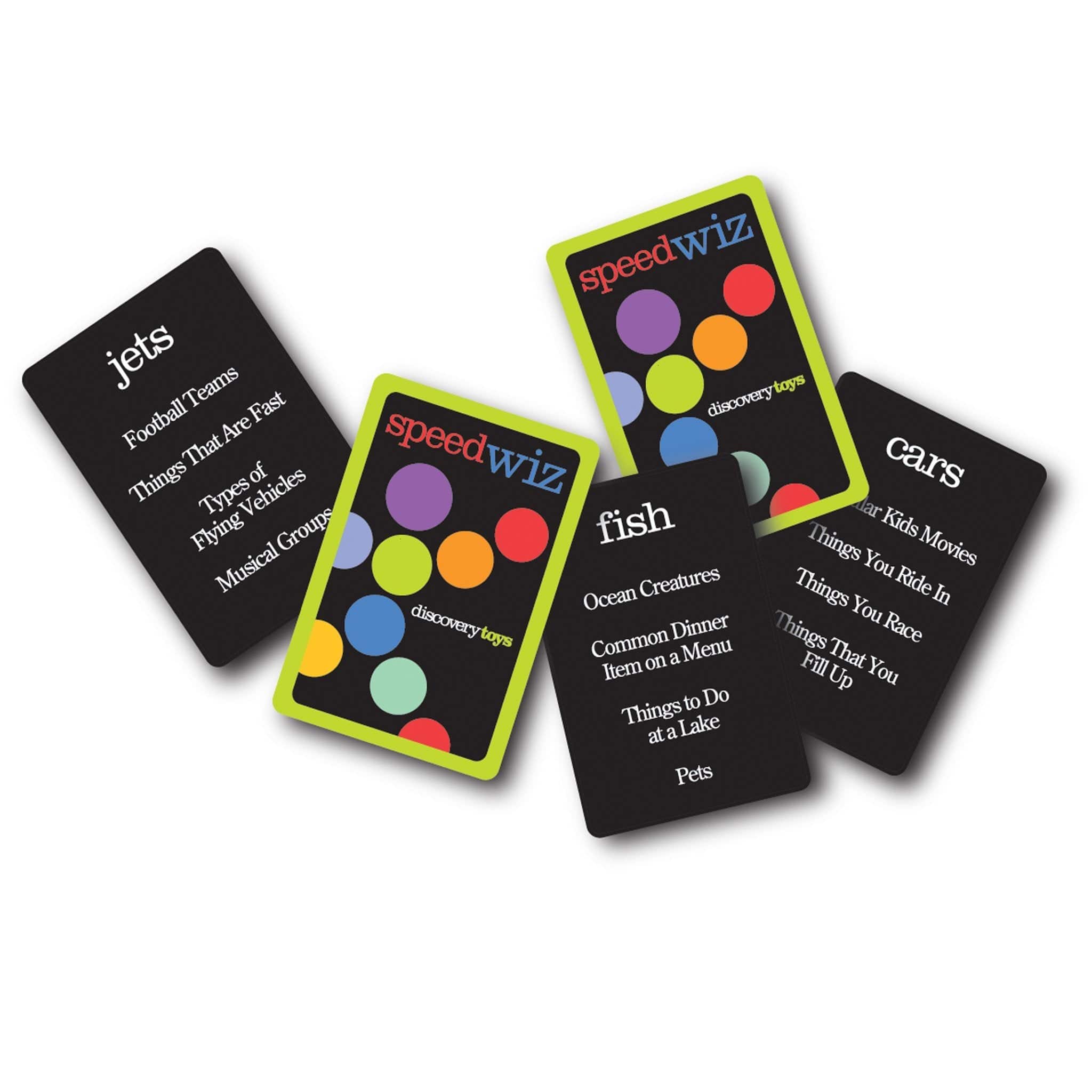 Speed Wiz Category Card Game