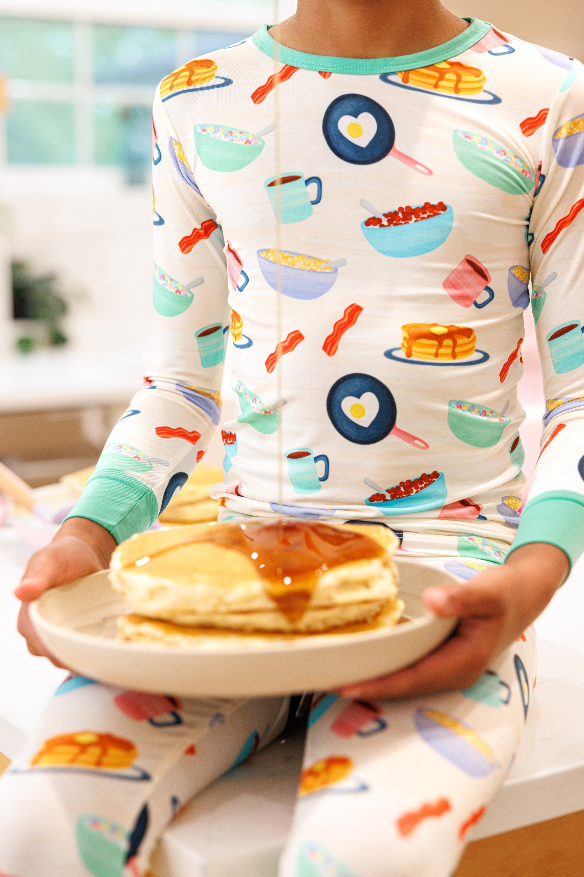 Breakfast Club 2-piece Pajamas - Long